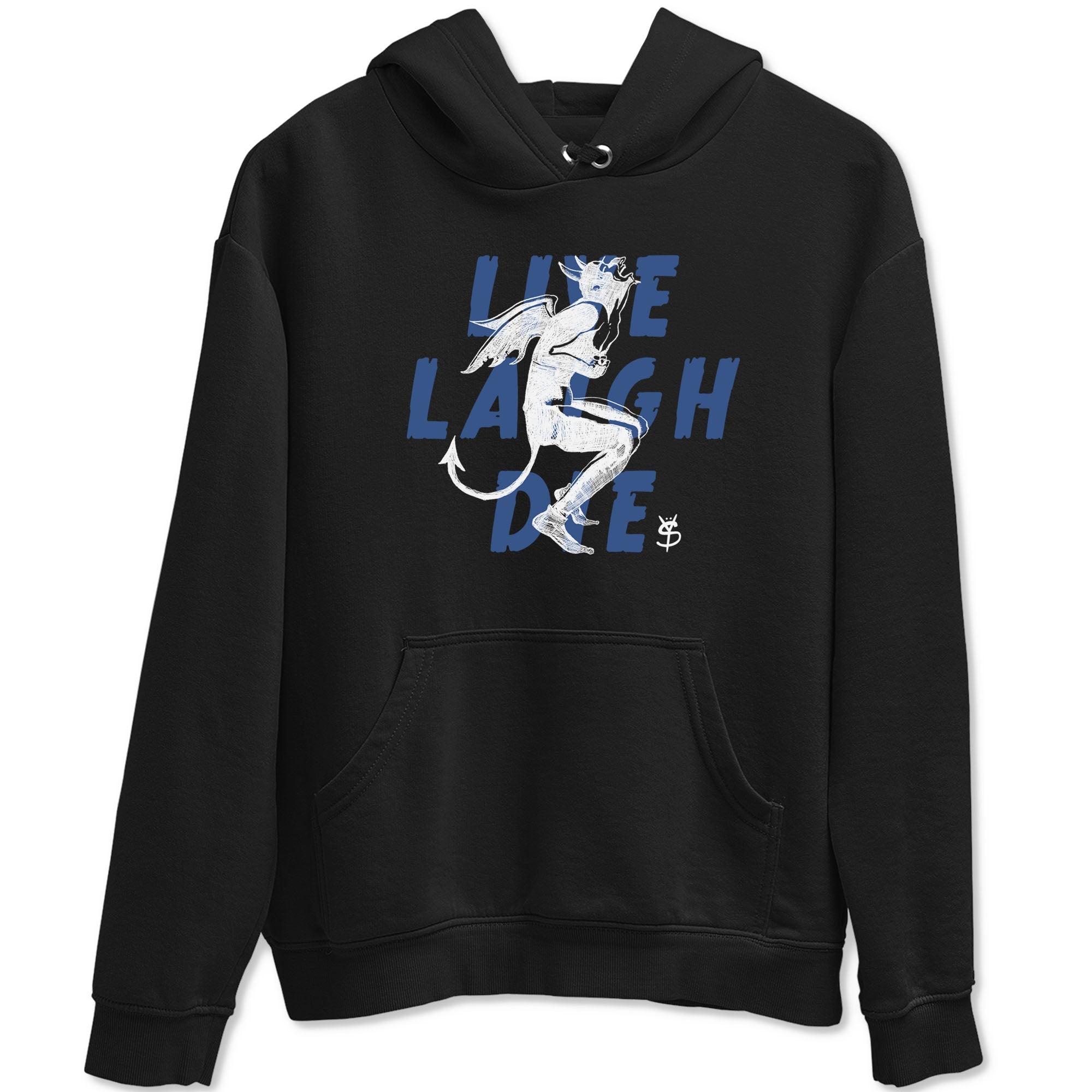 Laughing Devil snkmatch Tees - Air Jordan 11 Diffused Blue