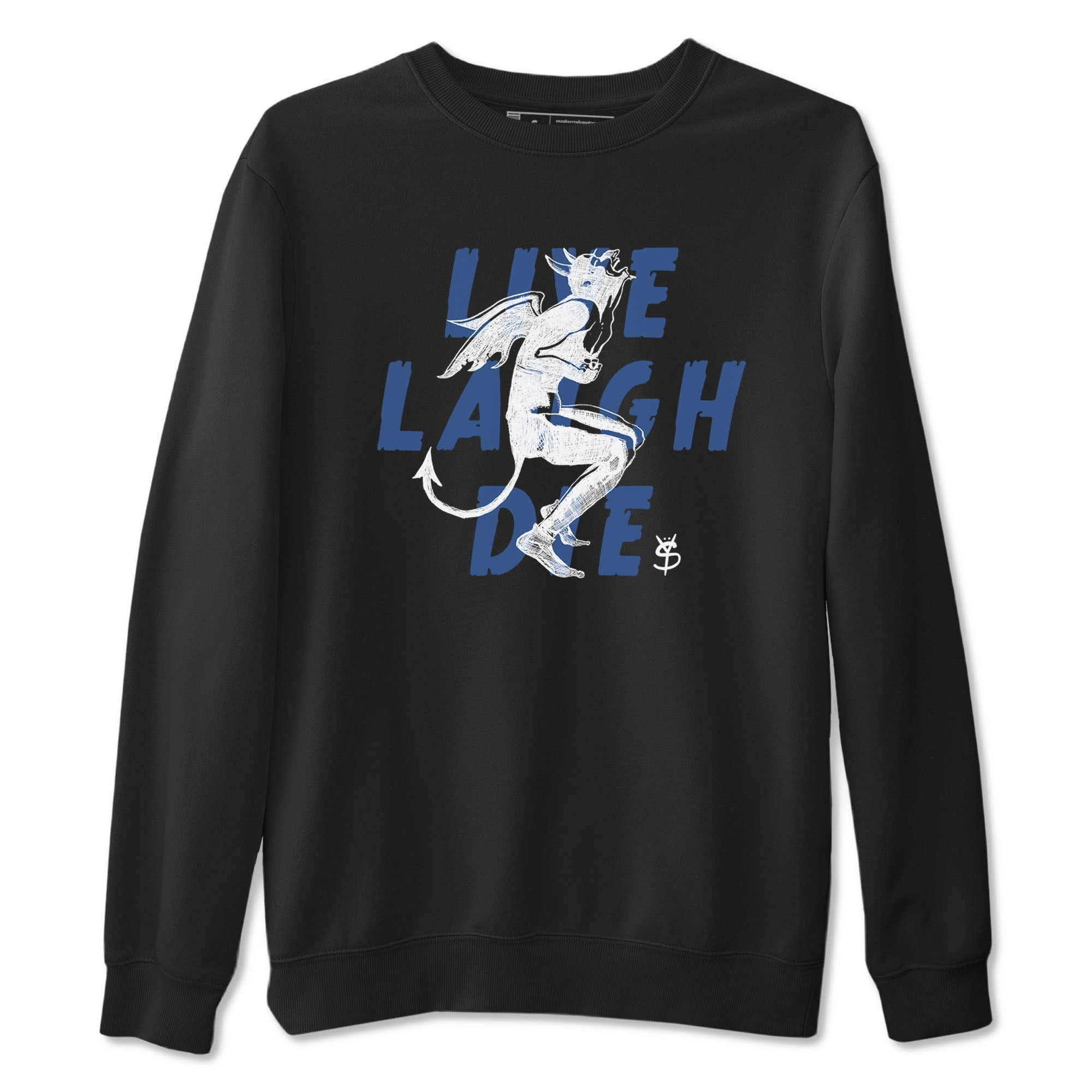 Laughing Devil snkmatch Tees - Air Jordan 11 Diffused Blue