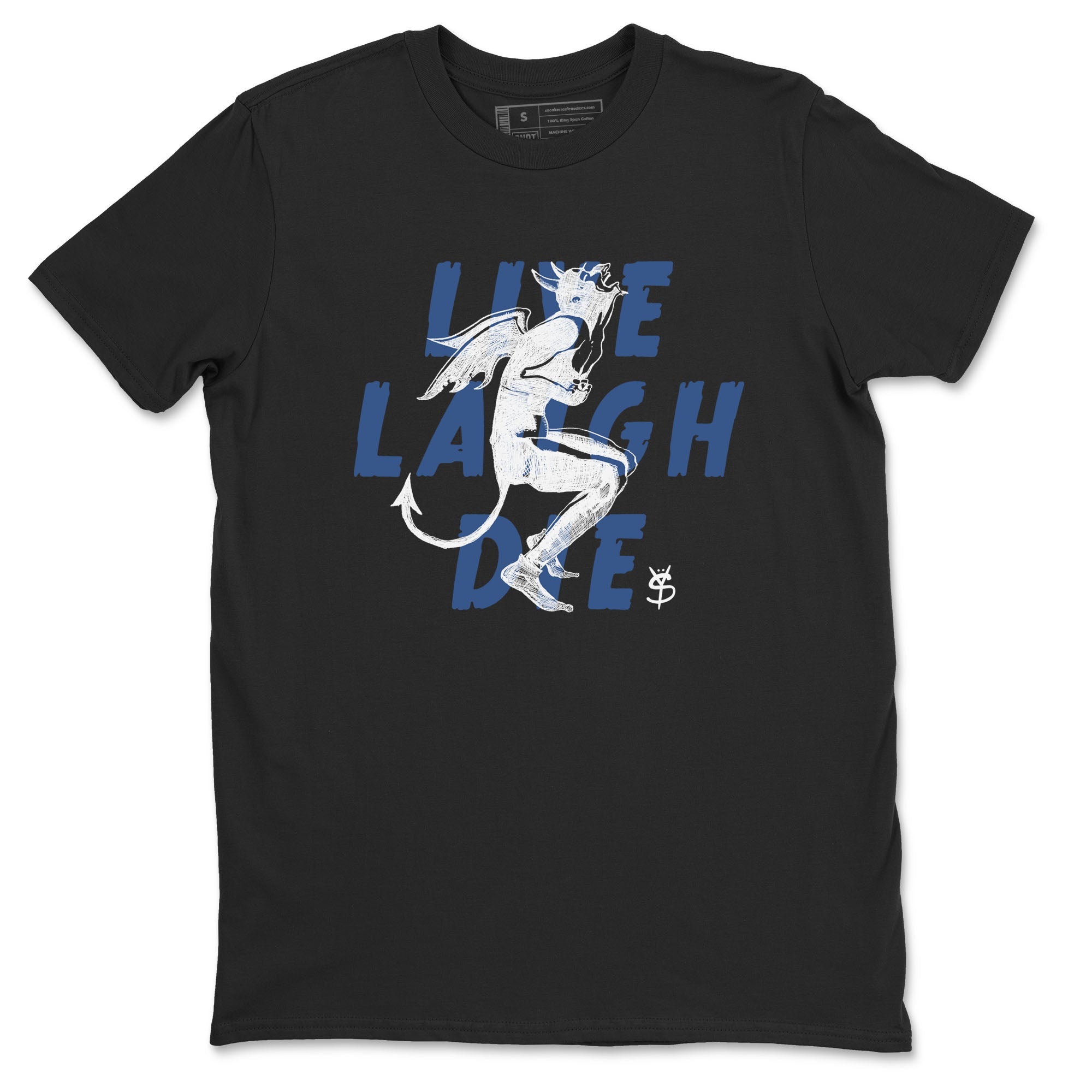 Laughing Devil snkmatch Tees - Air Jordan 11 Diffused Blue