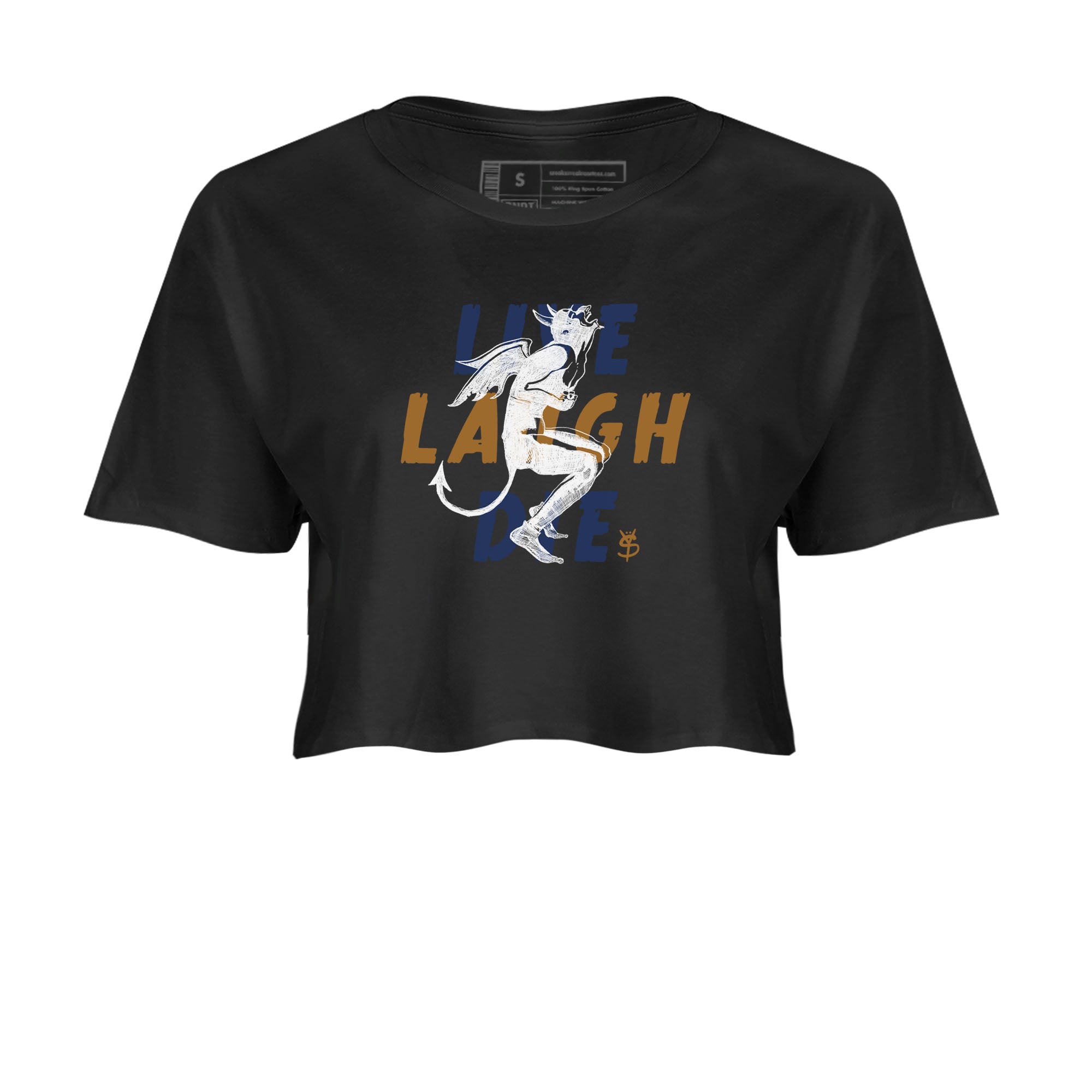 Laughing Devil snkmatch Women's Top - Air Jordan 13 Midnight Navy