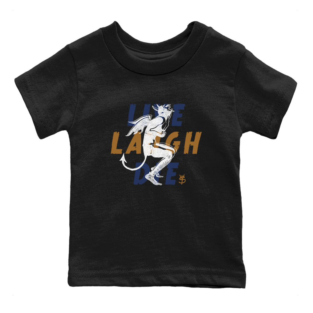 Laughing Devil snkmatch Tees Kids - Air Jordan 13 Midnight Navy