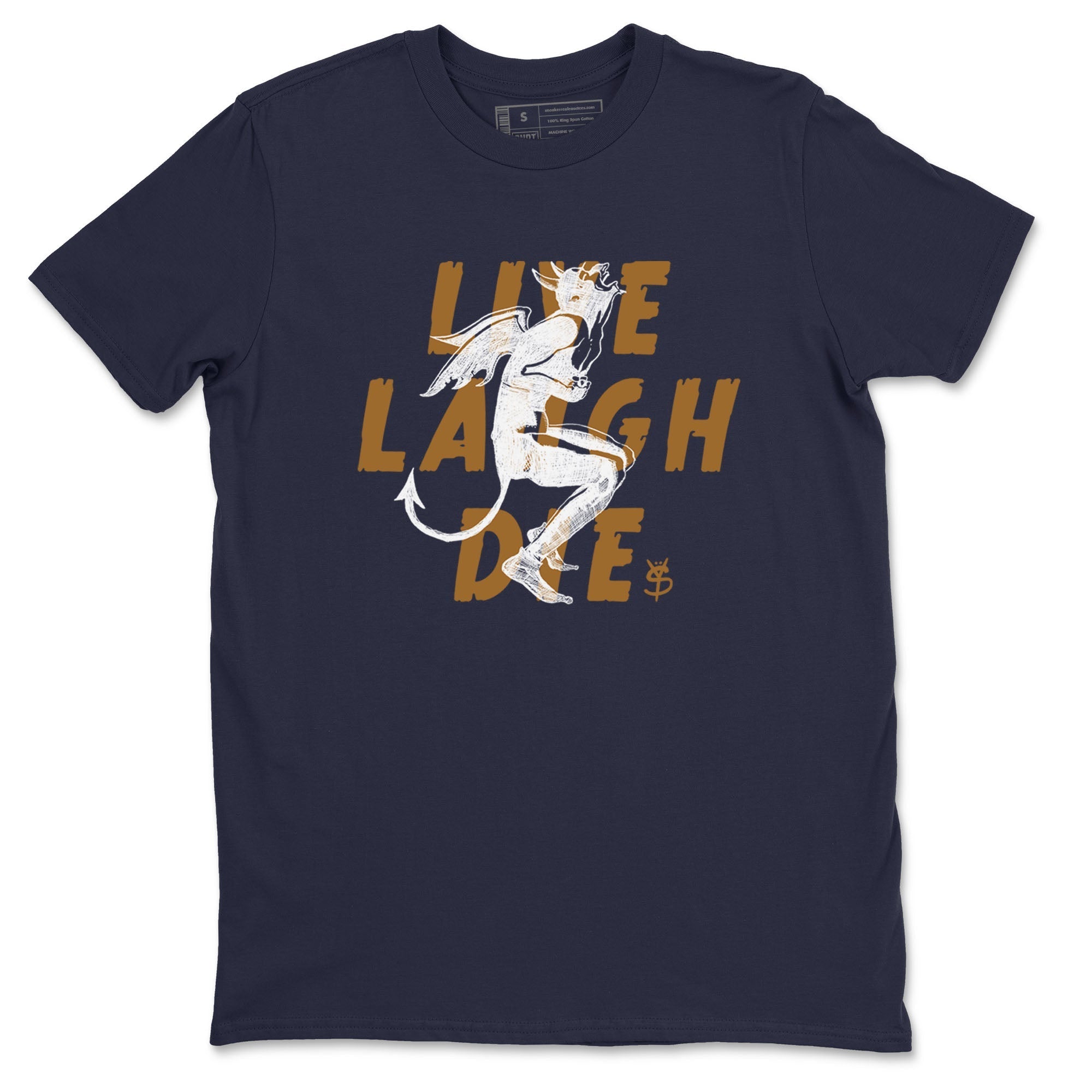 Laughing Devil snkmatch Tees - Air Jordan 13 Midnight Navy