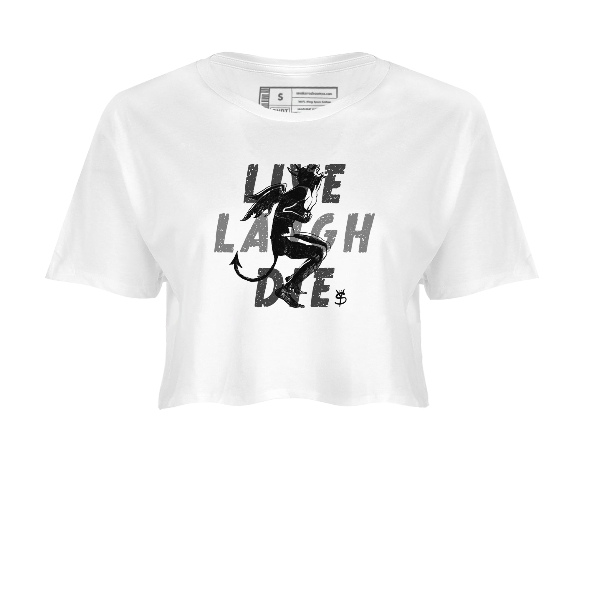 Laughing Devil snkmatch Women's Top - Air Jordan 4 Fear