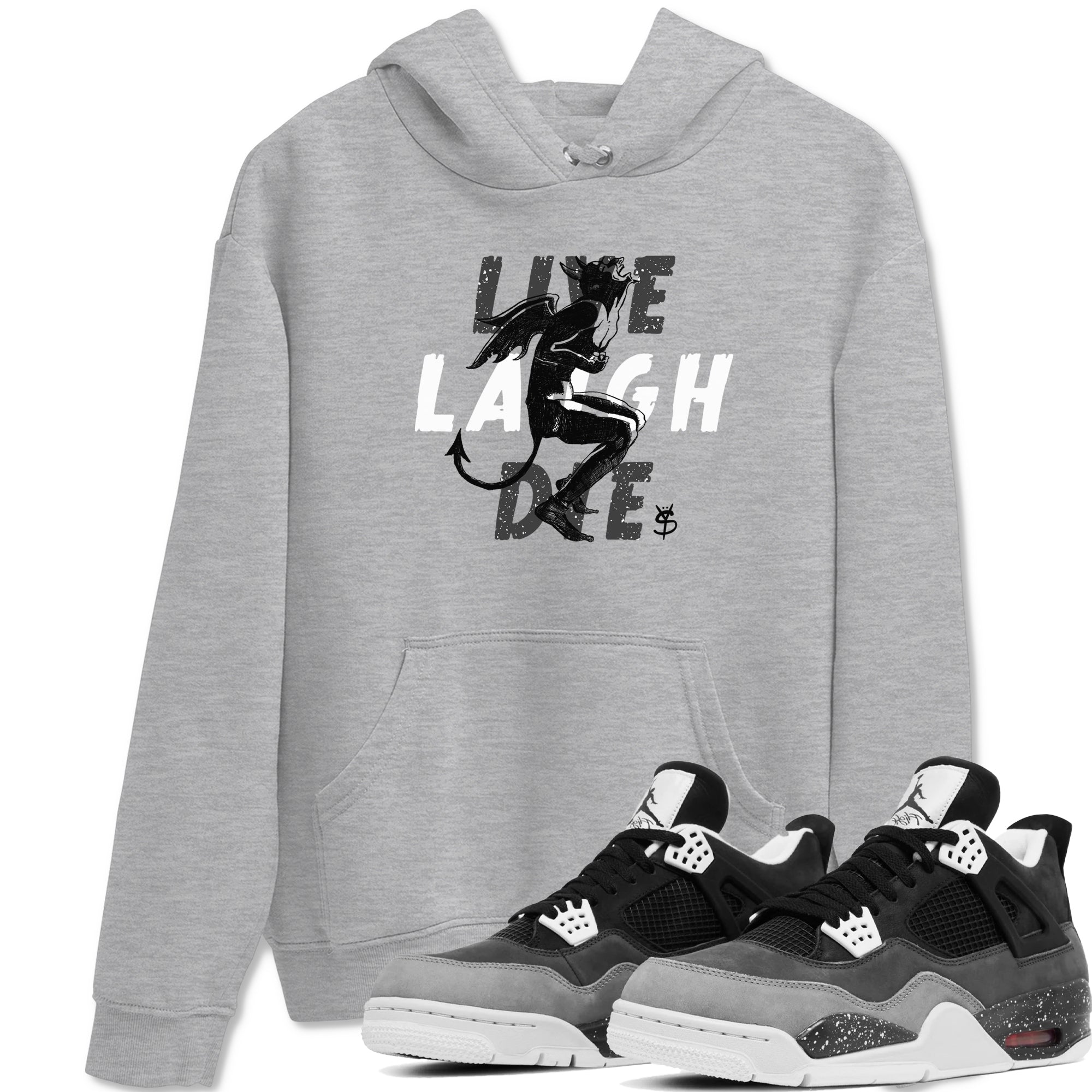 Laughing Devil snkmatch Tees - Air Jordan 4 Fear