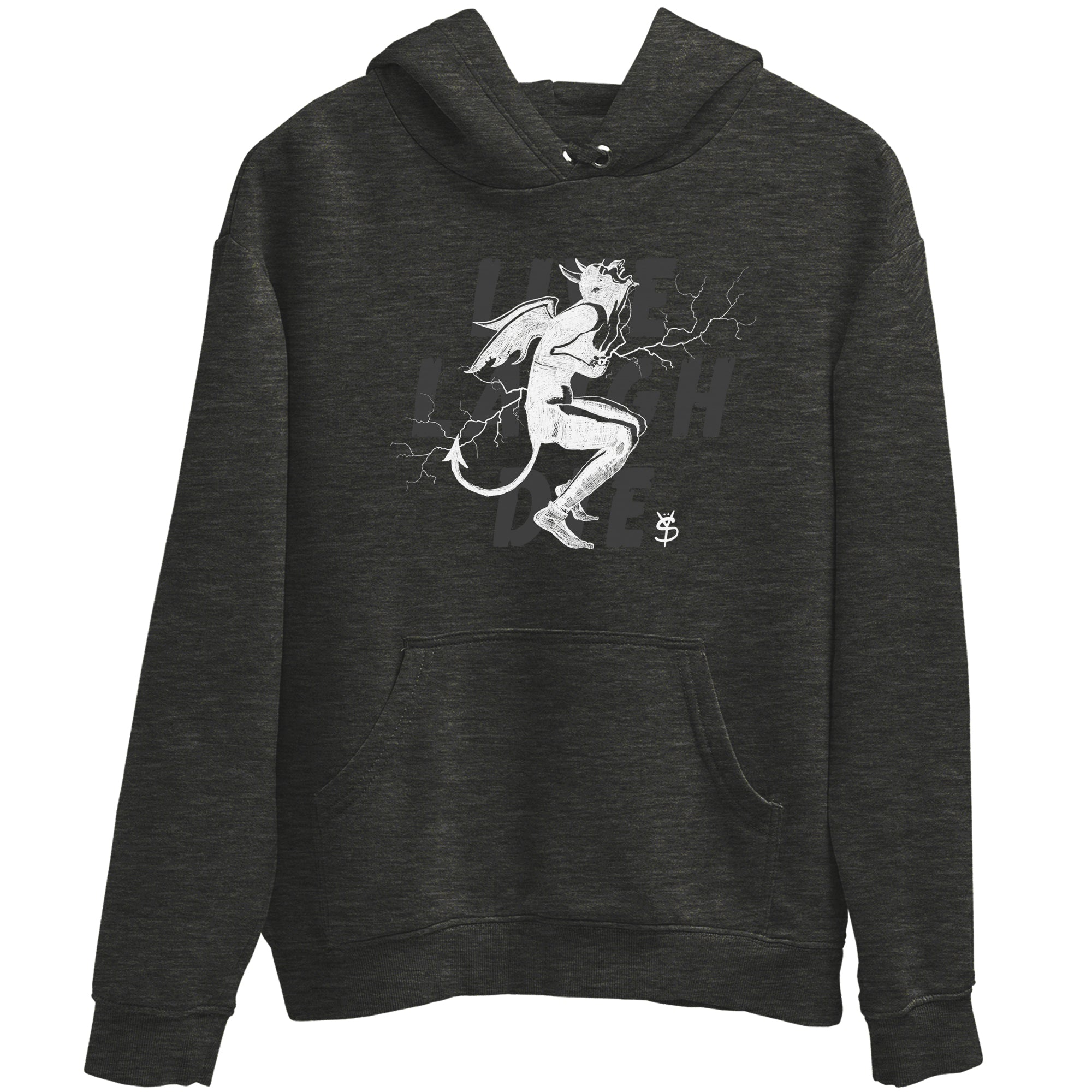 Laughing Devil snkmatch Tees - Air Jordan 4 White Thunder