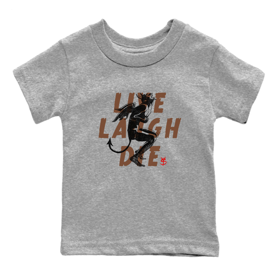 Laughing Devil snkmatch Tees Kids - Air Jordan 9 Olive