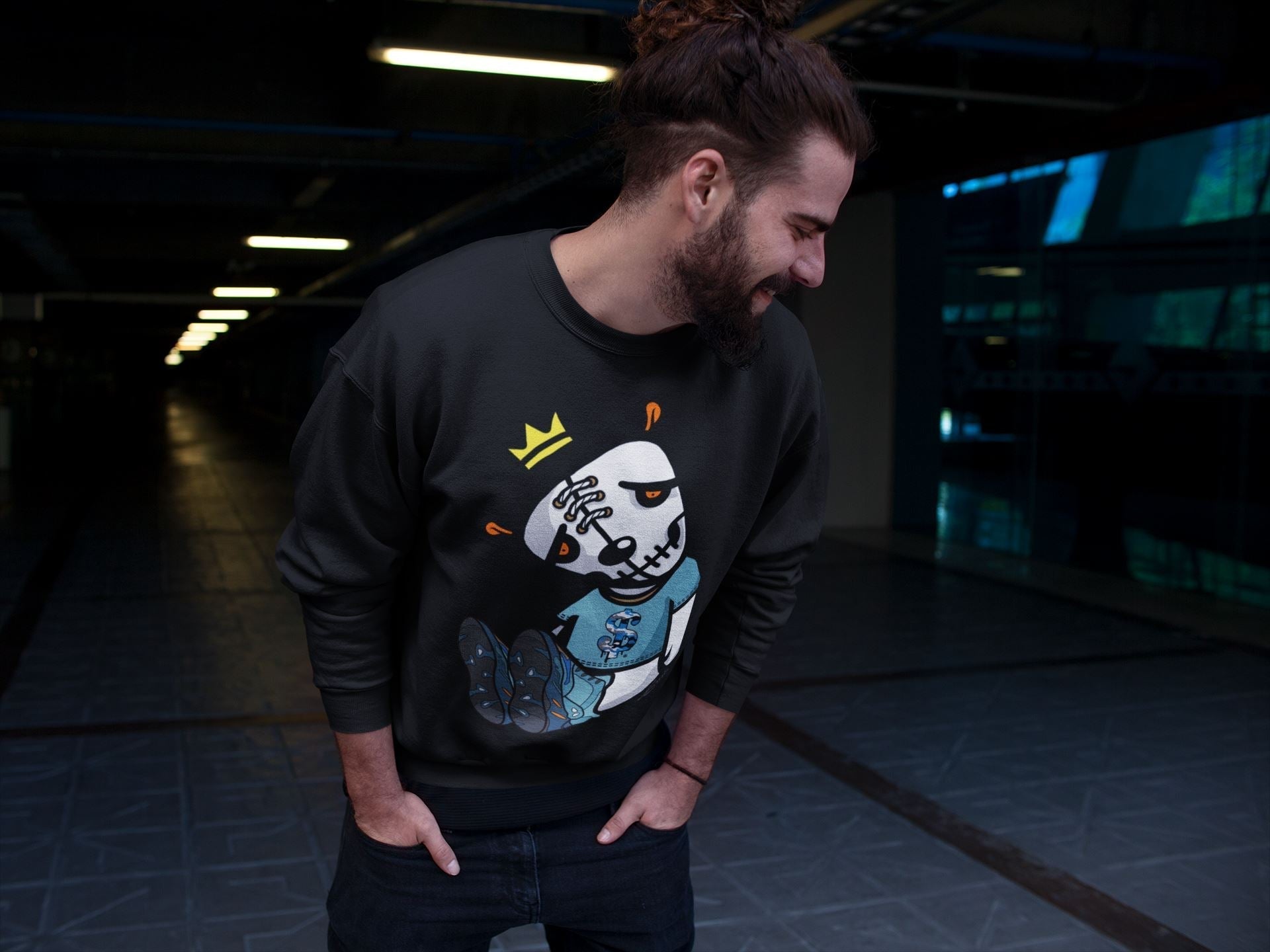 Dead Dolls Unisex Tops - Yeezy 700 Faded Azure