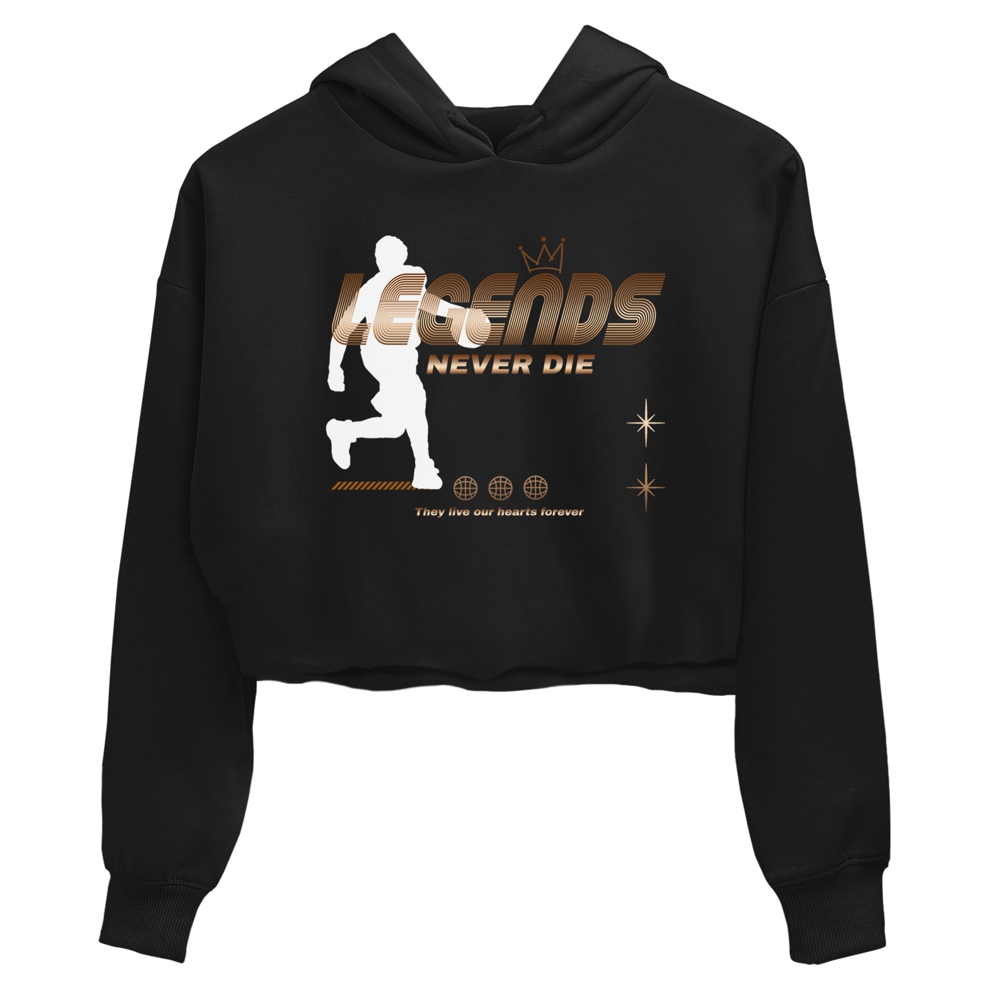 Legends Never Die snkmatch Women's Top - Air Foamposite One Metallic Copper