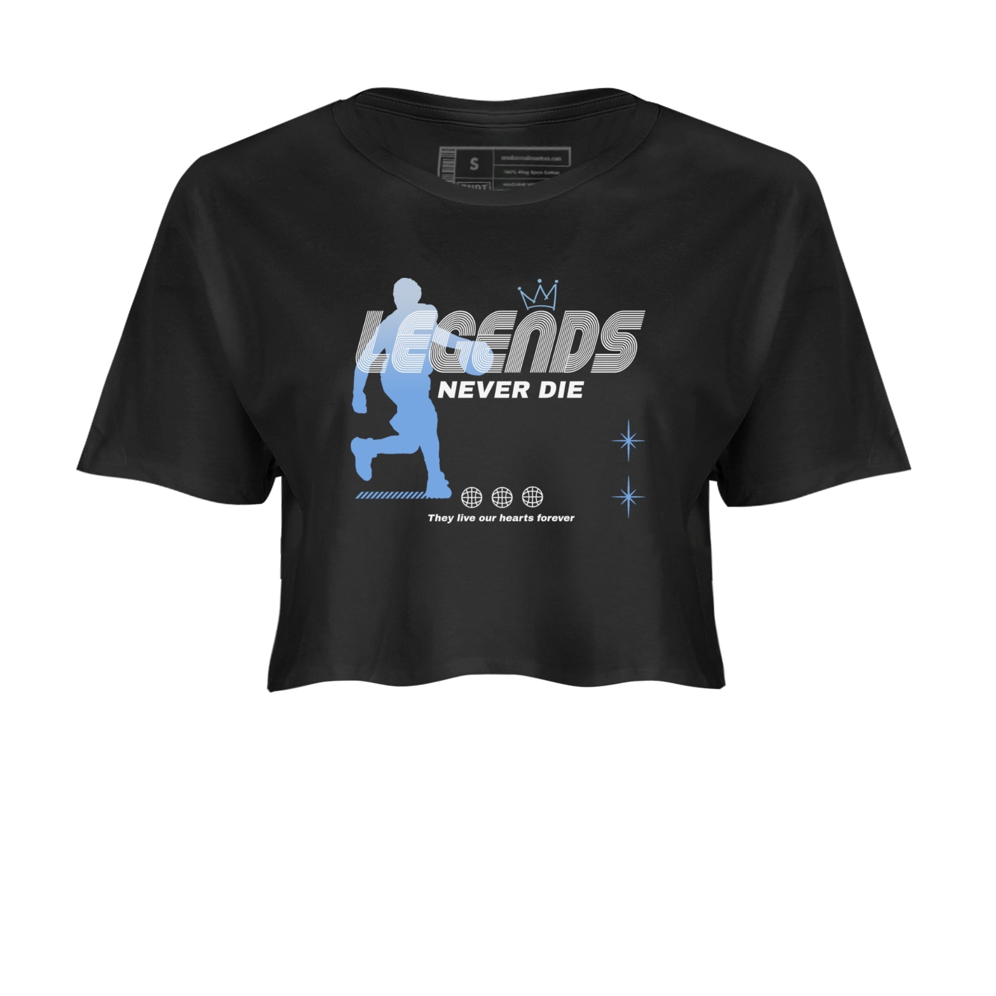 Legends Never Die snkmatch Women's Top - Air Jordan 11 Legend Blue