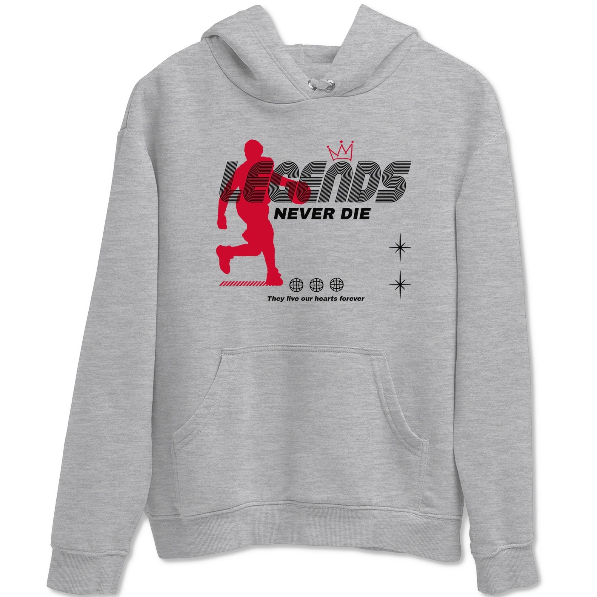 Legends Never Die snkmatch Tees - Air Jordan 12 Flu Game
