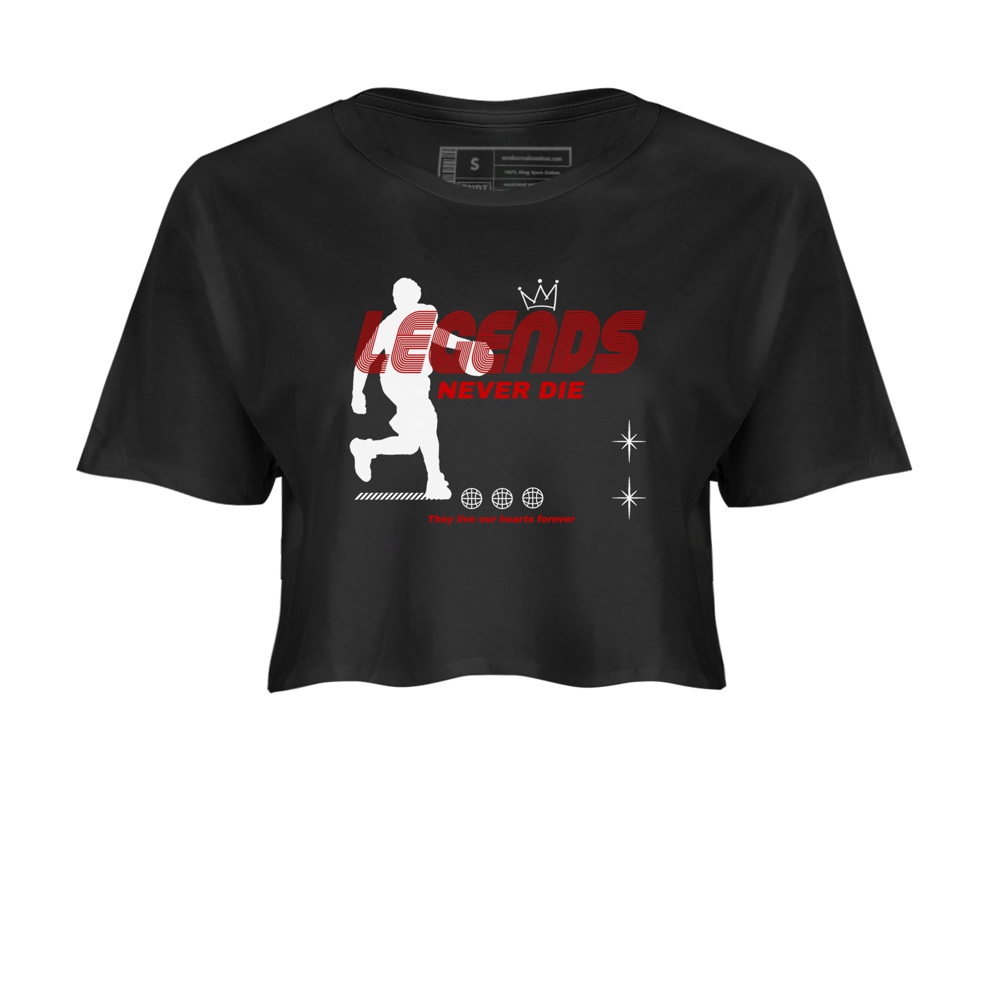 Legends Never Die snkmatch Women's Top - Air Jordan 14 Black Toe