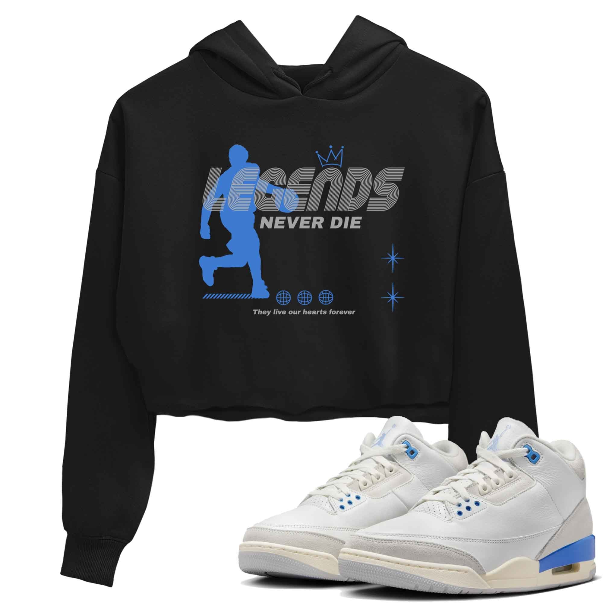 Legends Never Die snkmatch Women's Top - Air Jordan 3 Lucky Shorts
