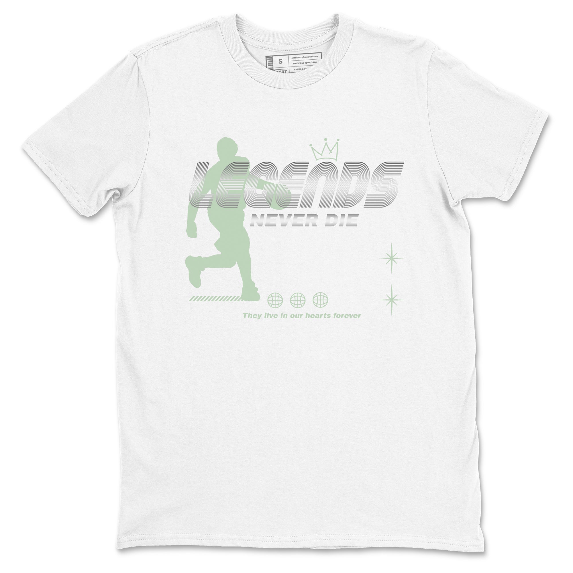 Legends Never Die snkmatch Tees - Air Jordan 4 Abundance