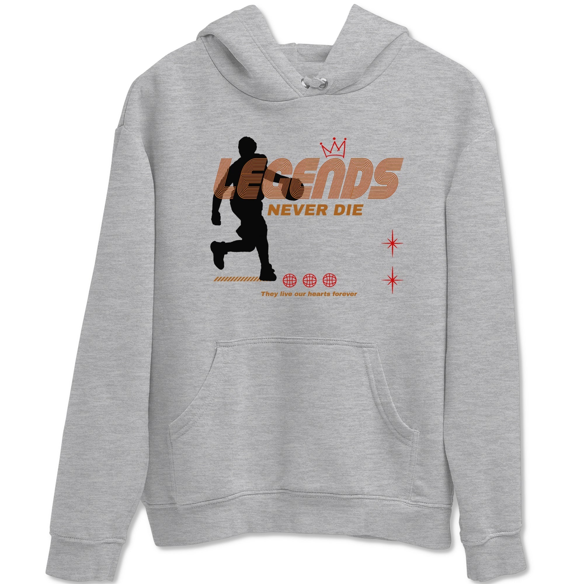 Legends Never Die snkmatch Tees - Air Jordan 5 Archaeo Brown