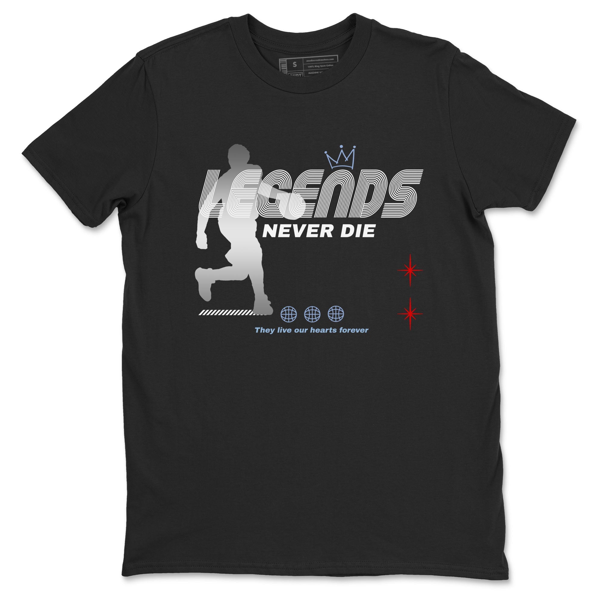 Legends Never Die snkmatch Tees - Air Jordan 5 Reimagined