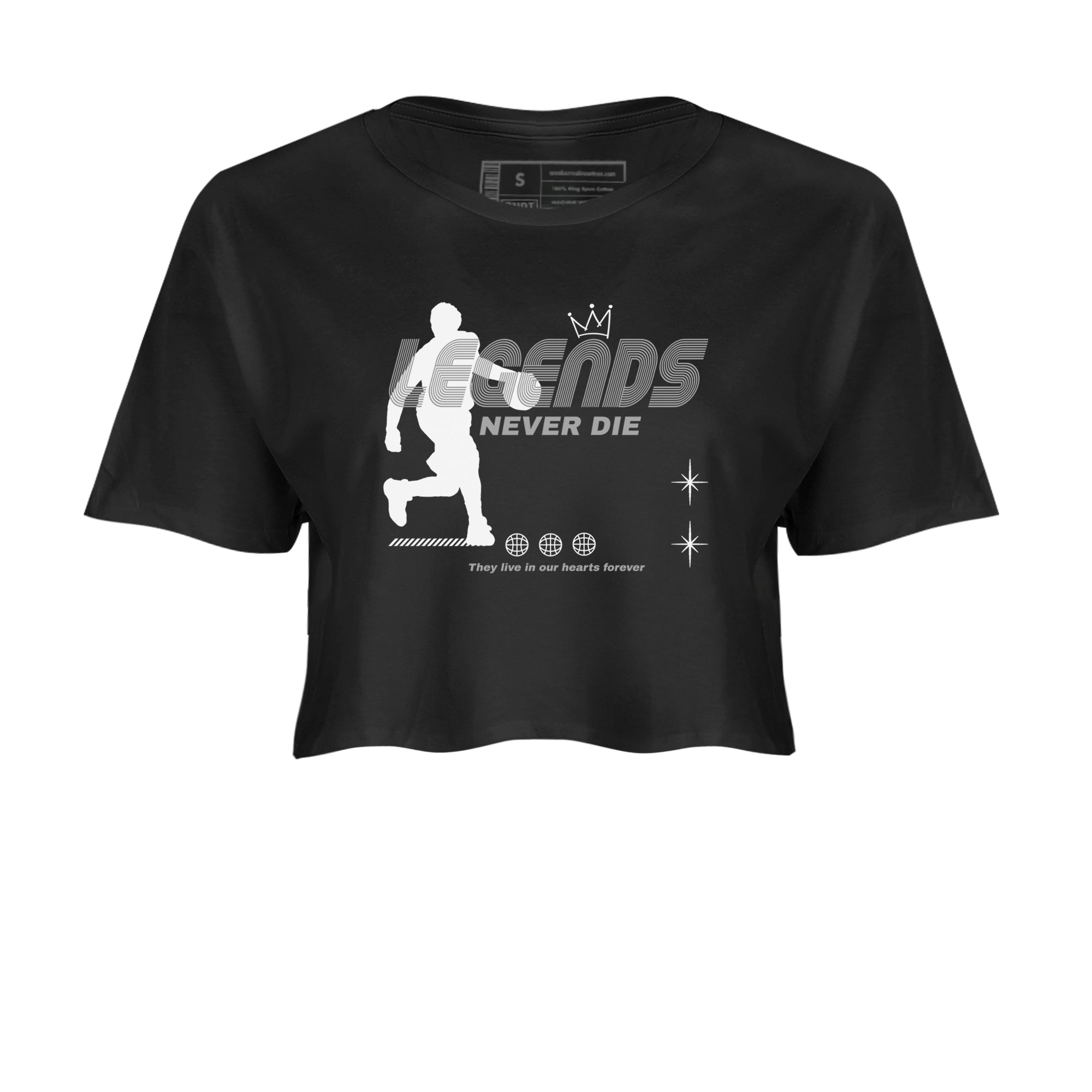 Legends Never Die snkmatch Women's Top - Air Jordan 9 Cool Grey