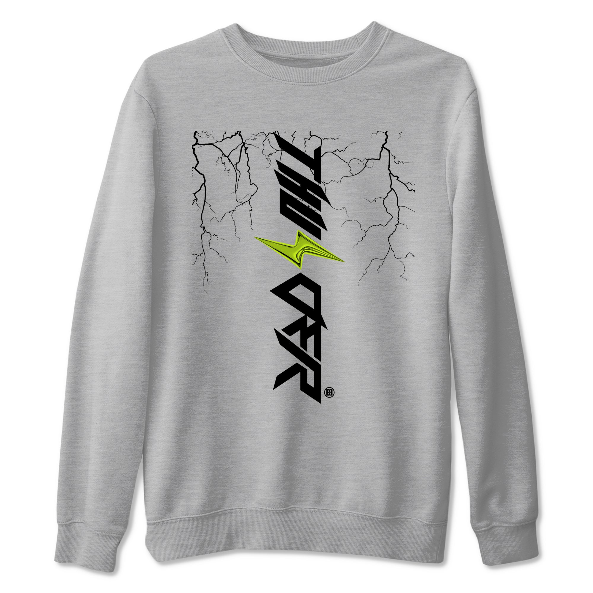 Lightning Thunder snkmatch Tees - Air Foamposite One Black Volt
