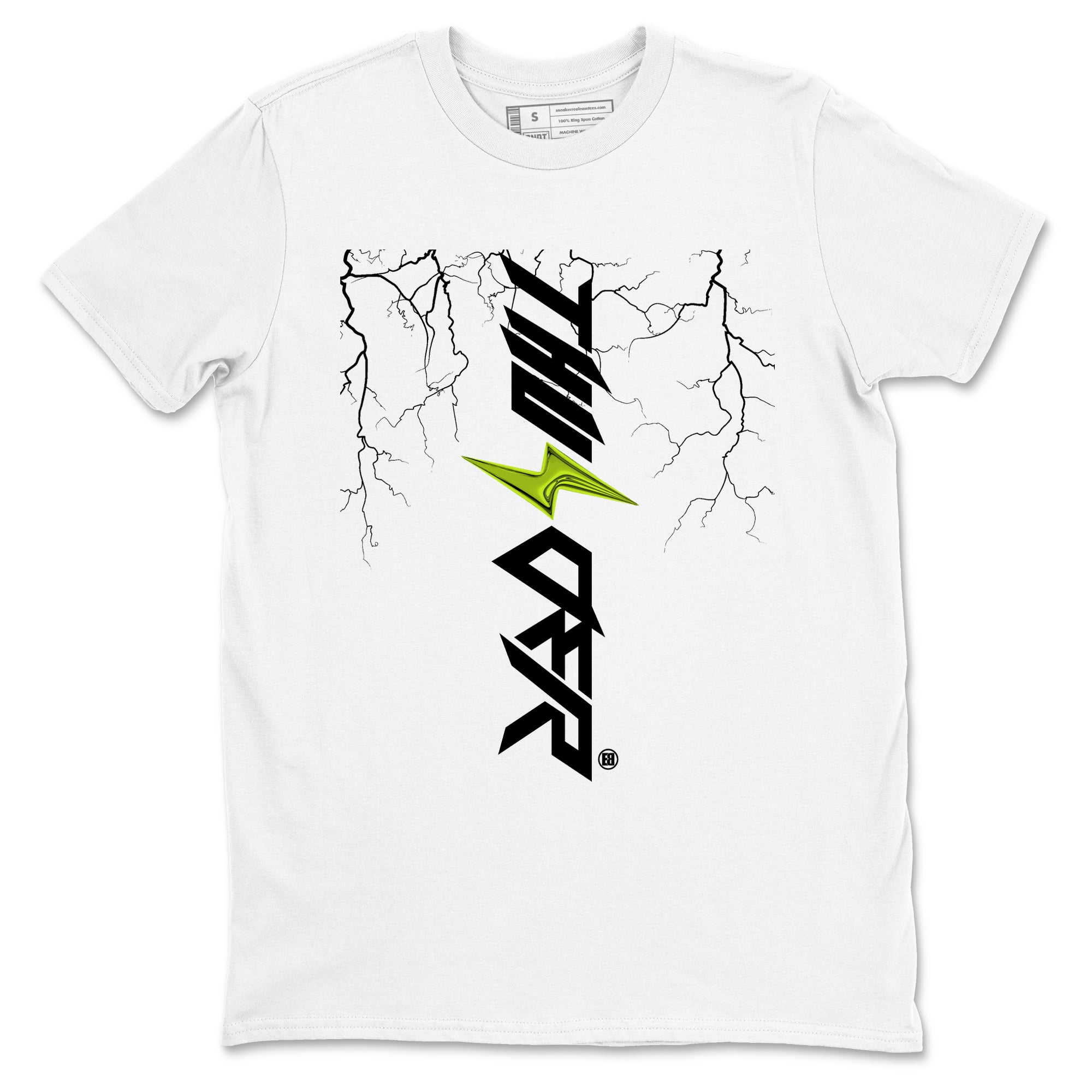 Lightning Thunder snkmatch Tees - Air Foamposite One Black Volt