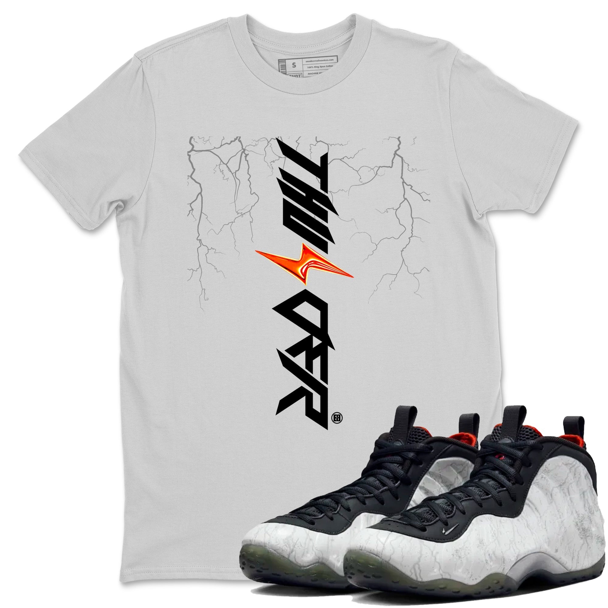 Lightning Thunder snkmatch Tees - Air Foamposite One Jin