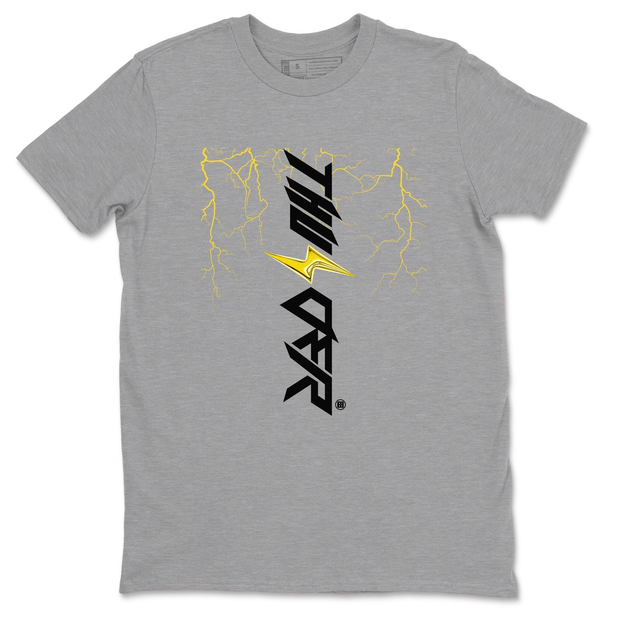 Lightning Thunder snkmatch Tees - Air Jordan 4 Thunder