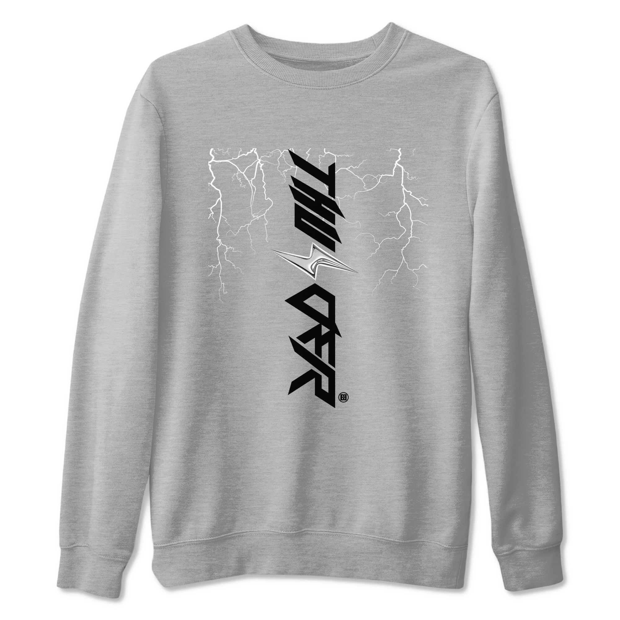 Lightning Thunder snkmatch Tees - Air Jordan 4 White Thunder