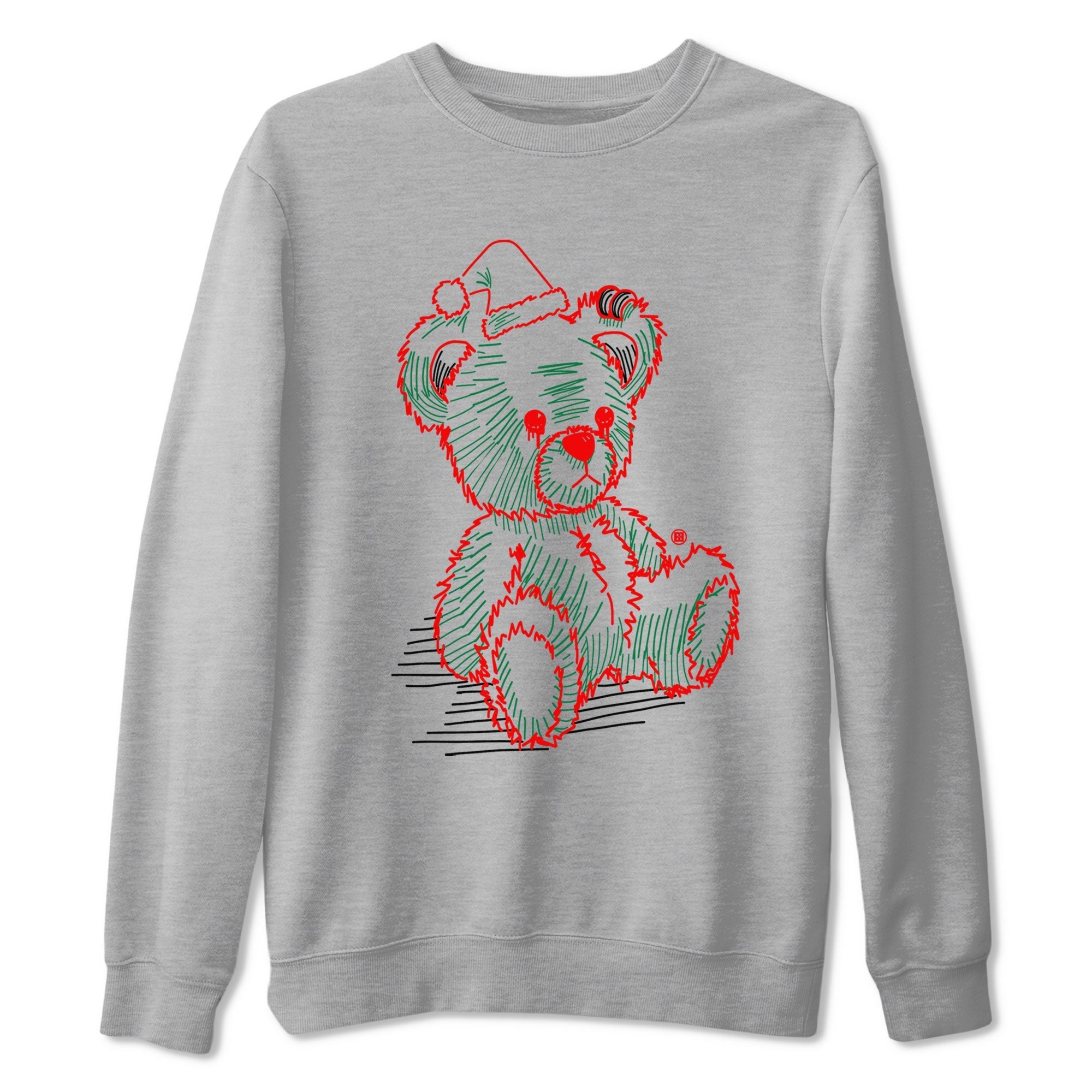 Line Bear snkmatch Tee - Air Jordan 2 Christmas