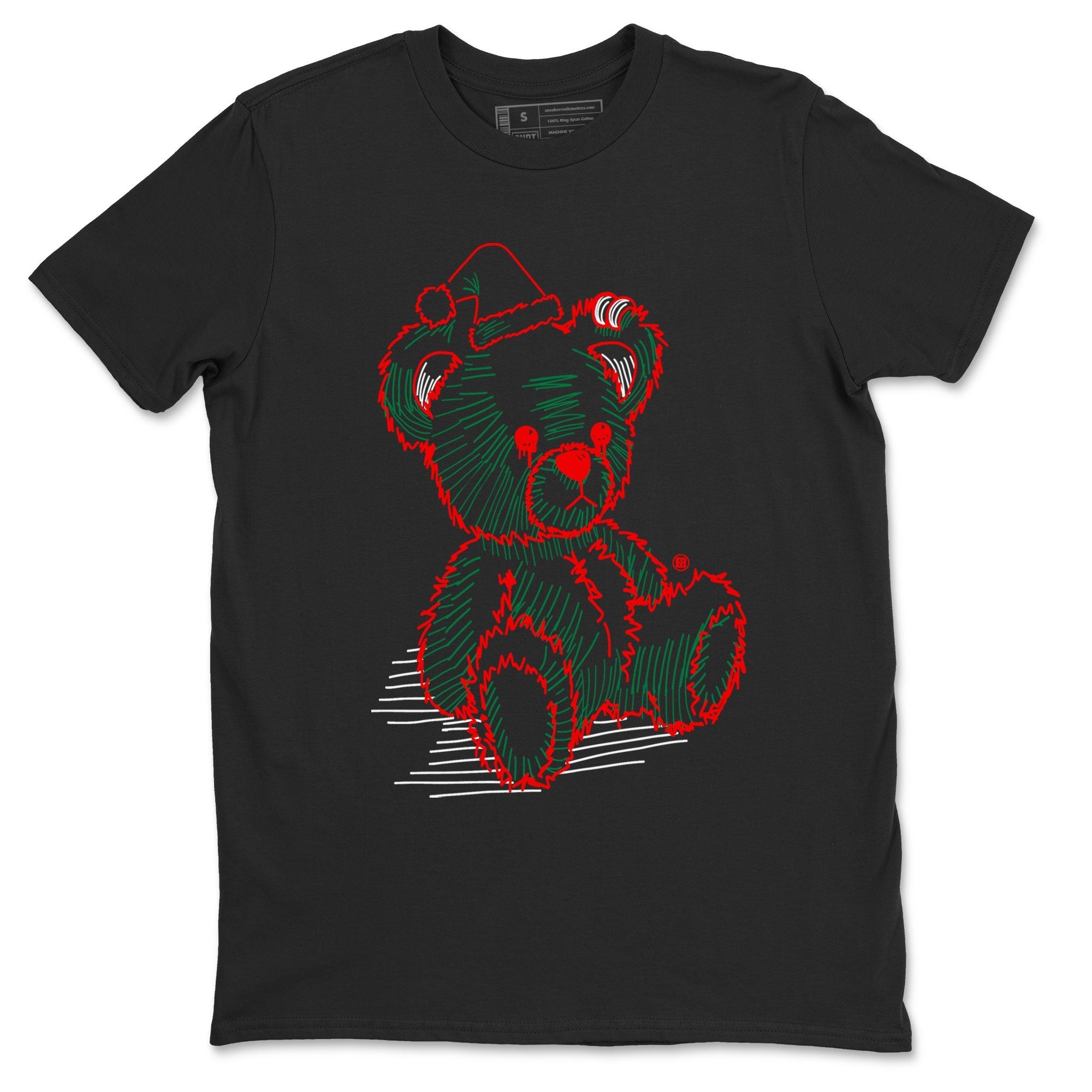 Line Bear snkmatch Tee - Air Jordan 2 Christmas