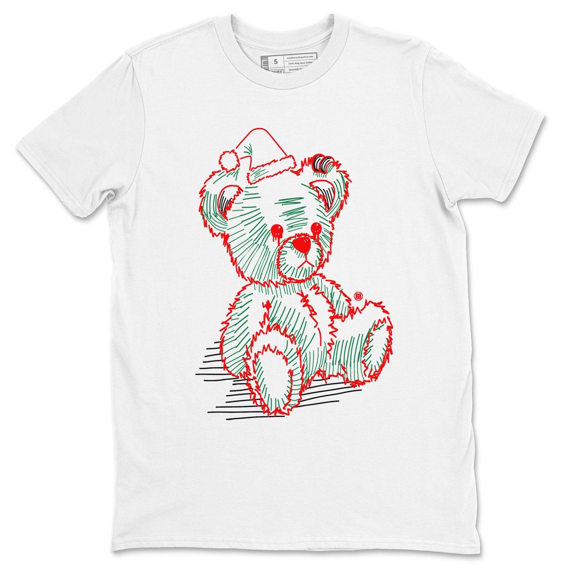 Line Bear snkmatch Tee - Air Jordan 2 Christmas