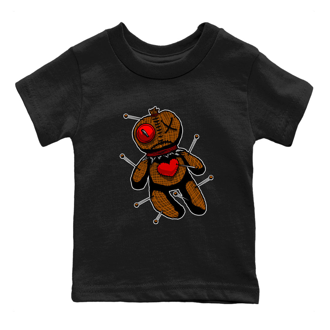 Linen Voodoo Doll snkmatch Tees Kids - Air Jordan 5 Archaeo Brown