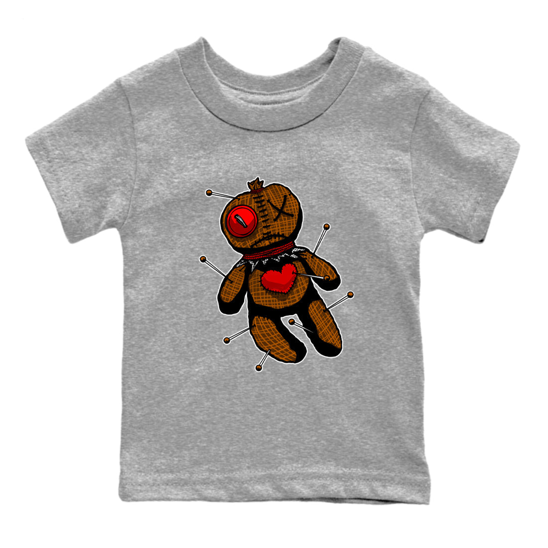 Linen Voodoo Doll snkmatch Tees Kids - Air Jordan 5 Archaeo Brown