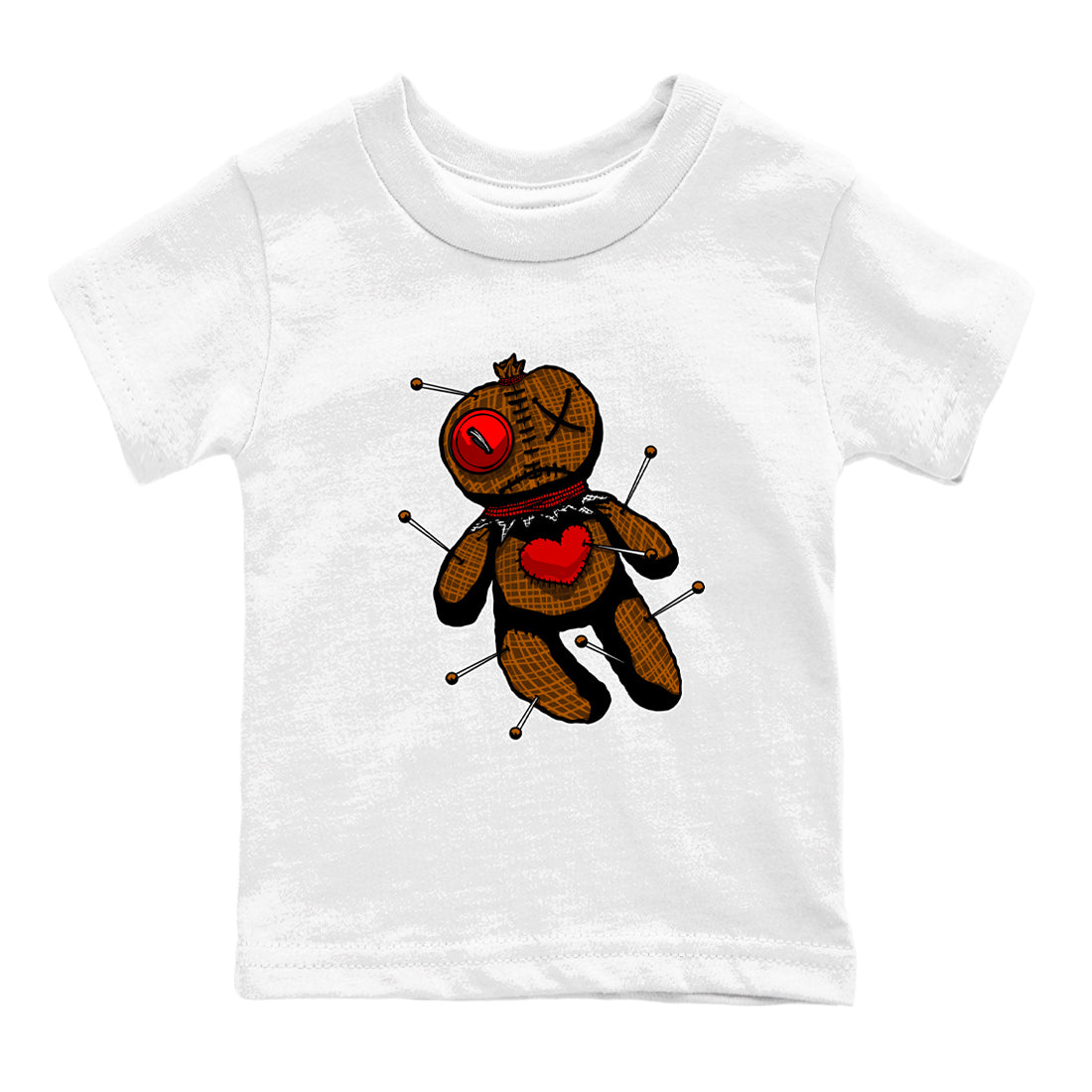 Linen Voodoo Doll snkmatch Tees Kids - Air Jordan 5 Archaeo Brown