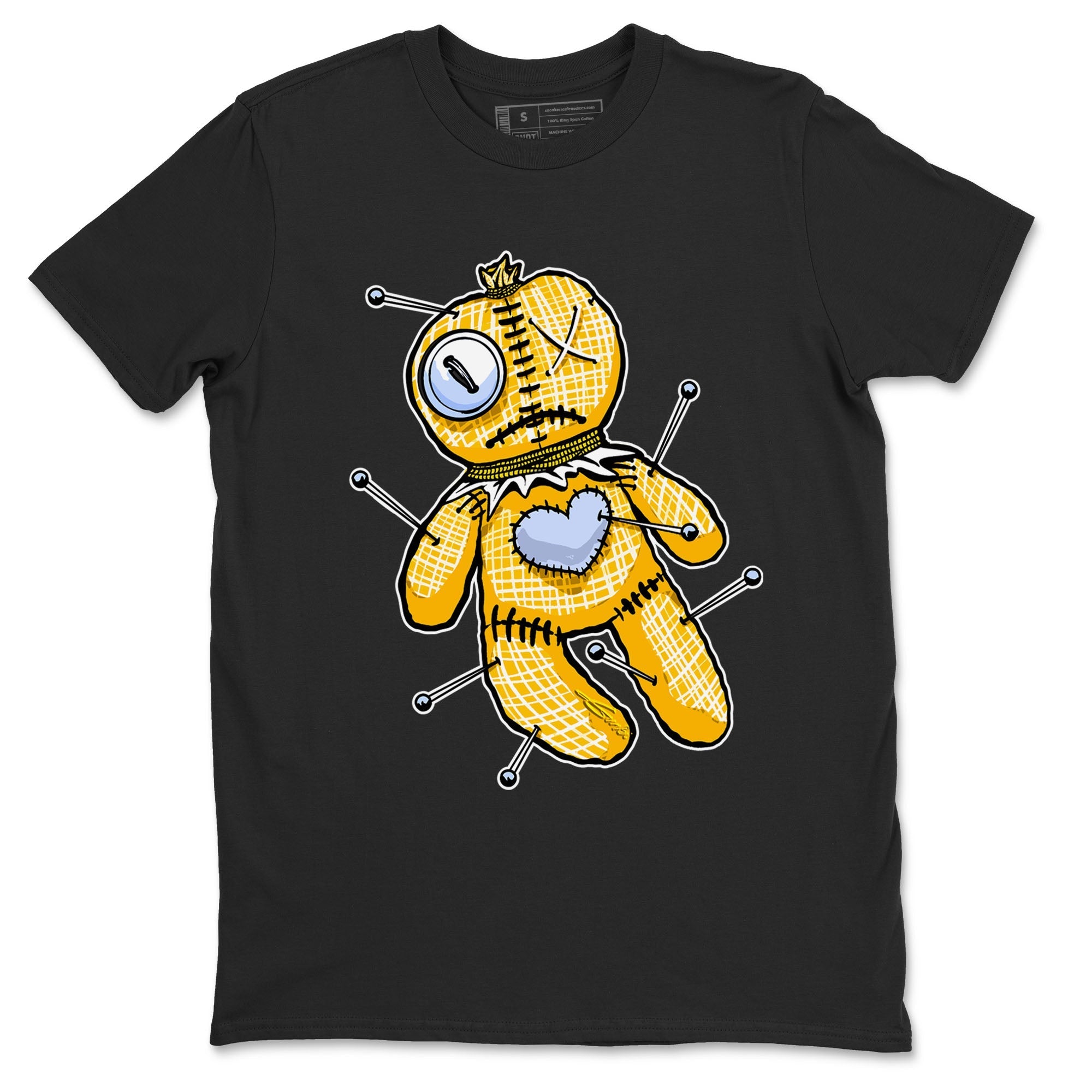 Linen Voodoo Doll snkmatch Tees - Air Jordan 6 Yellow Ochre
