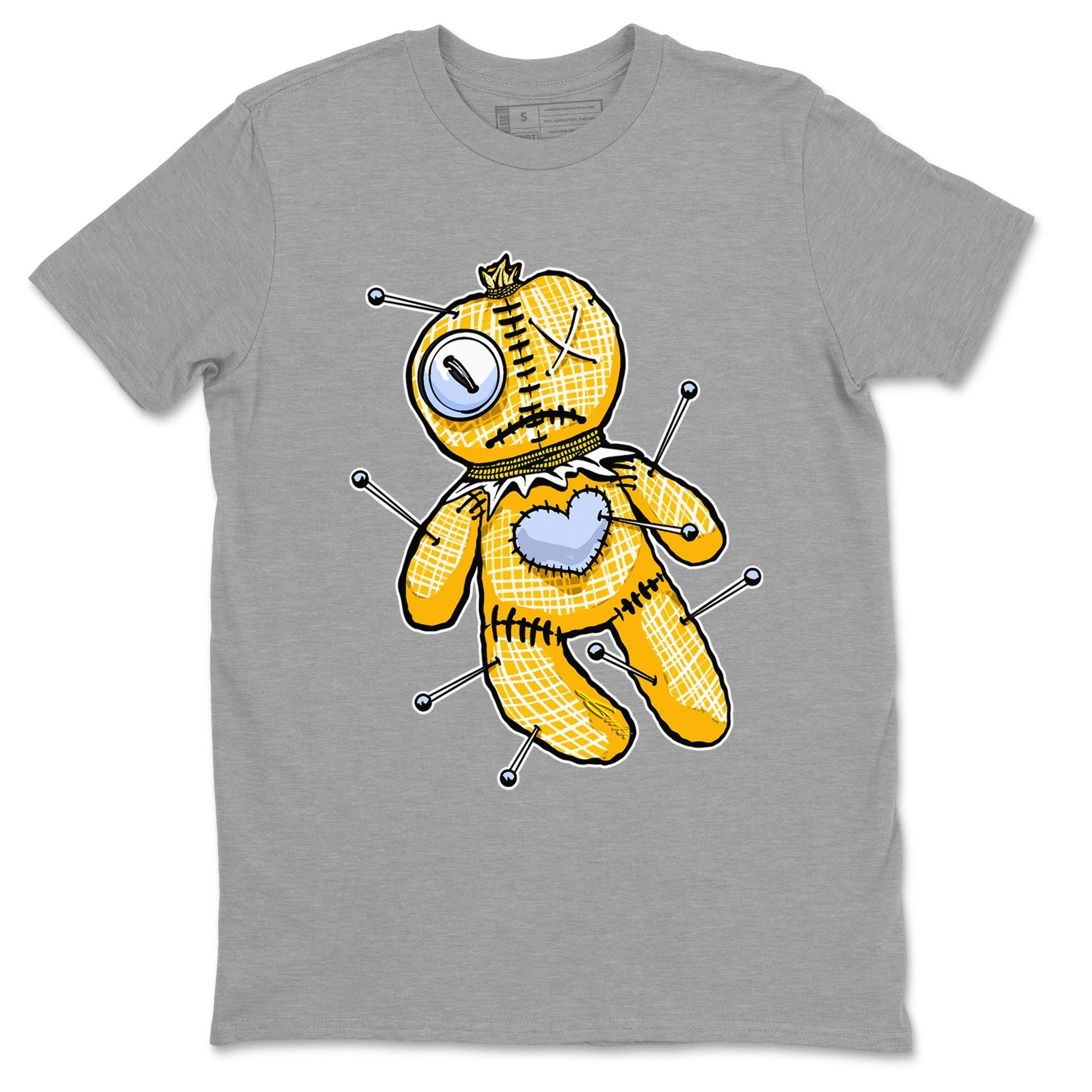 Linen Voodoo Doll snkmatch Tees - Air Jordan 6 Yellow Ochre
