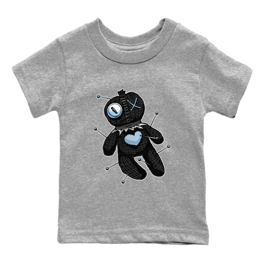 Linen Voodoo Doll Kids Tops - Air Jordan 7 Chambray