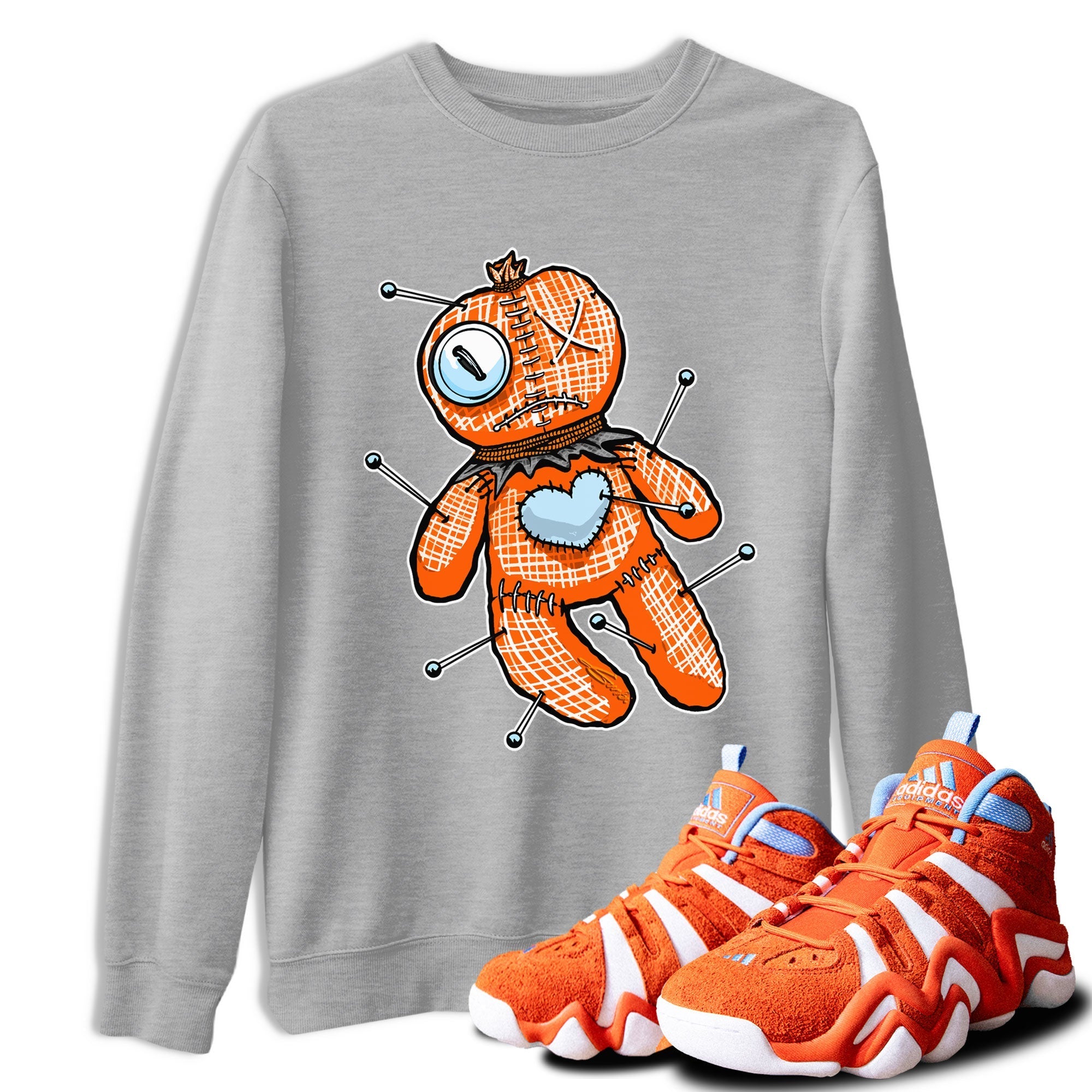 Linen Voodoo Doll snkmatch Tee - Crazy 8 Team Orange