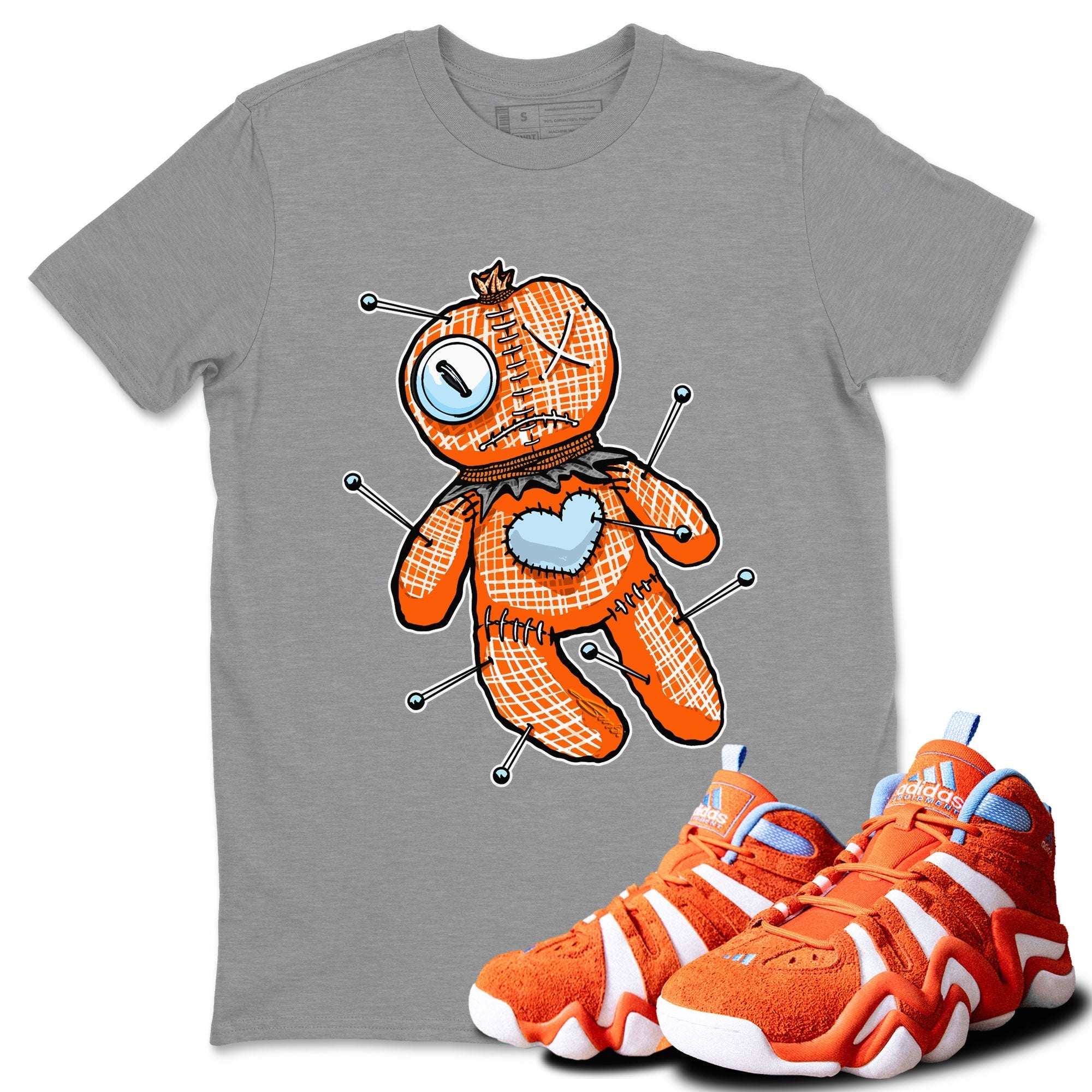 Linen Voodoo Doll snkmatch Tee - Crazy 8 Team Orange