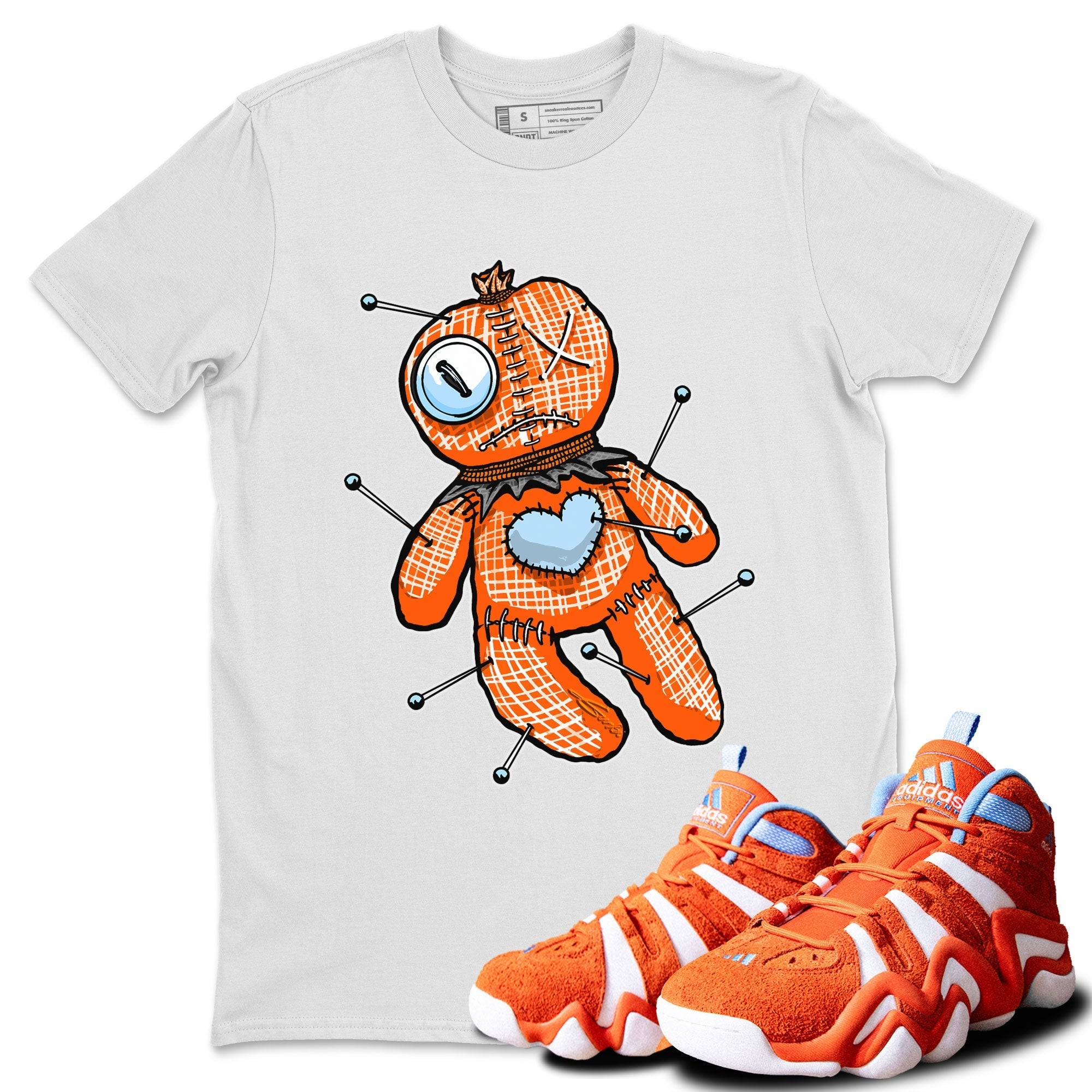 Linen Voodoo Doll snkmatch Tee - Crazy 8 Team Orange