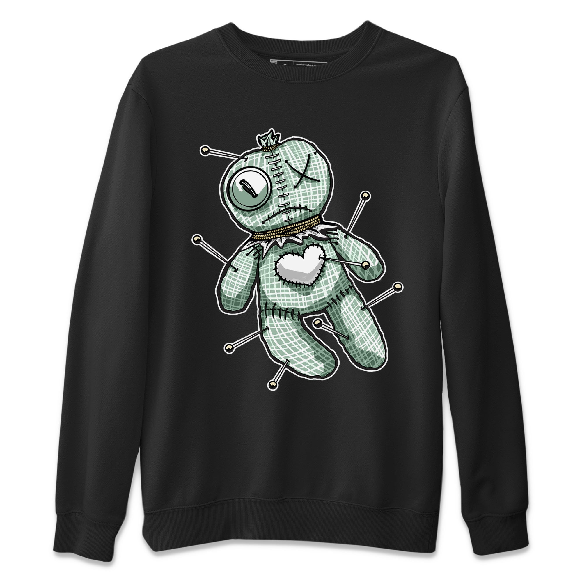 Linen Voodoo Doll Unisex Tops - Dunk Mica Green