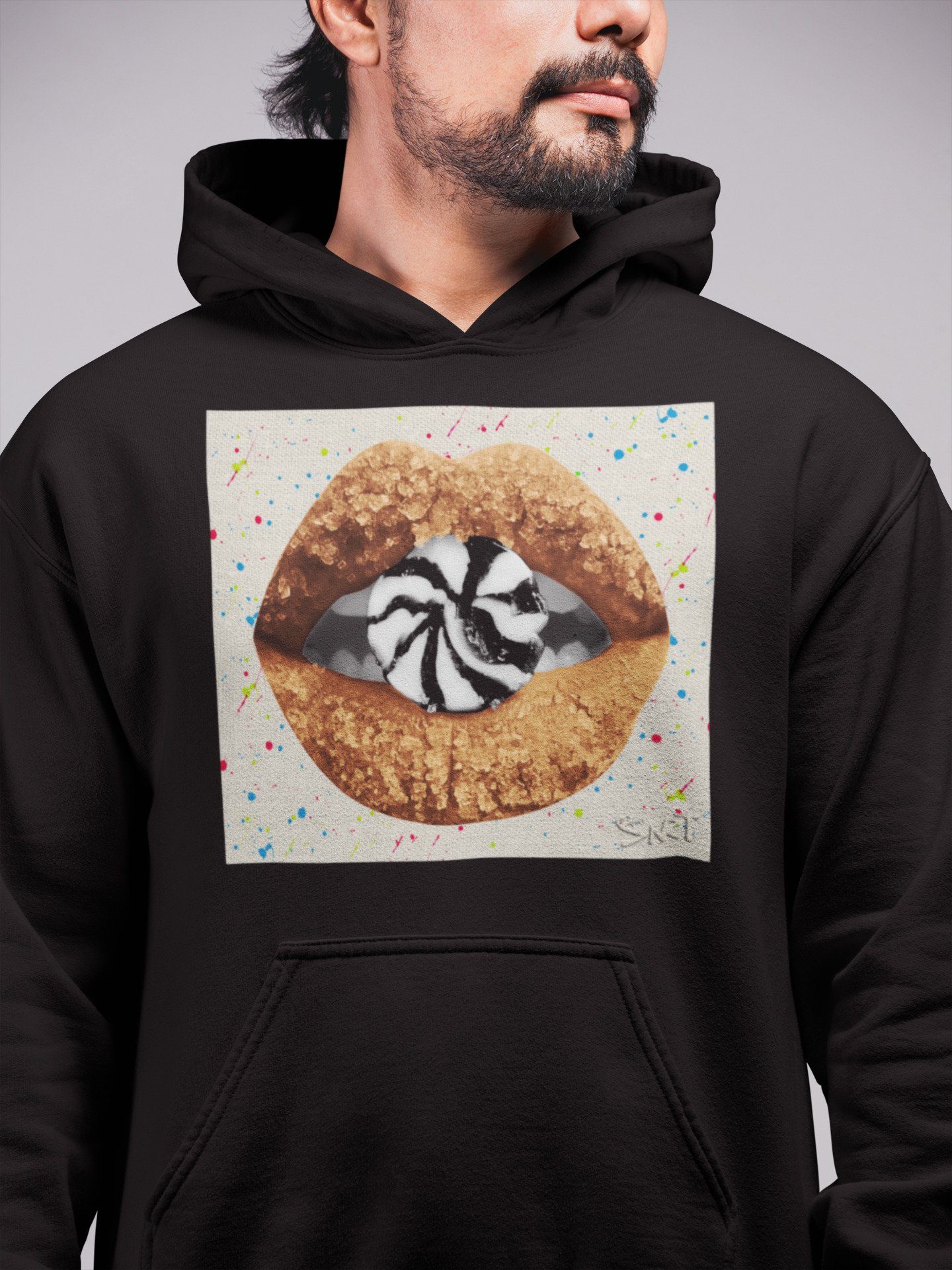 Lips Candy Unisex Tops - Air Jordan 1 Brushstroke