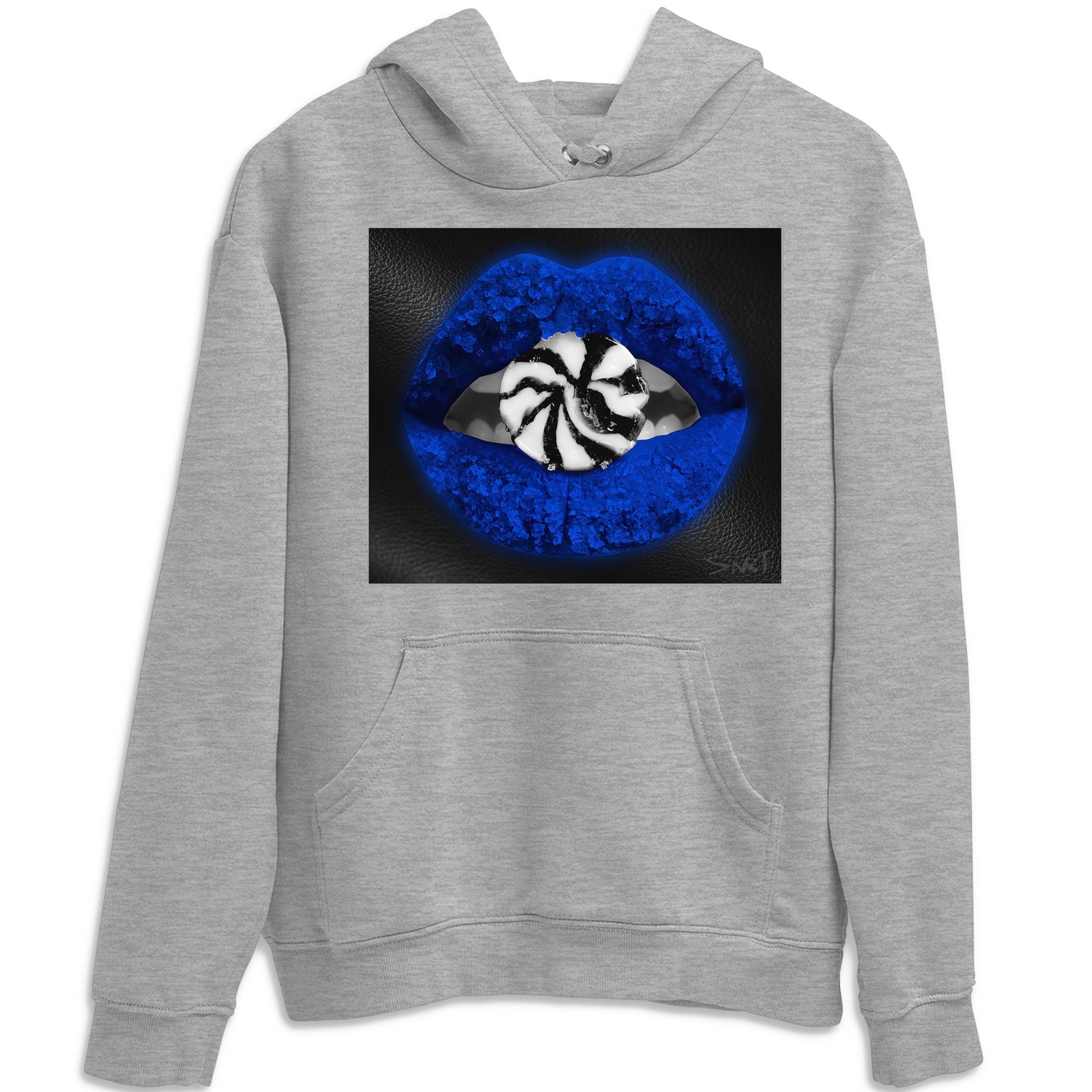 Lips Candy Unisex Tops - Air Jordan 1 Royal Black
