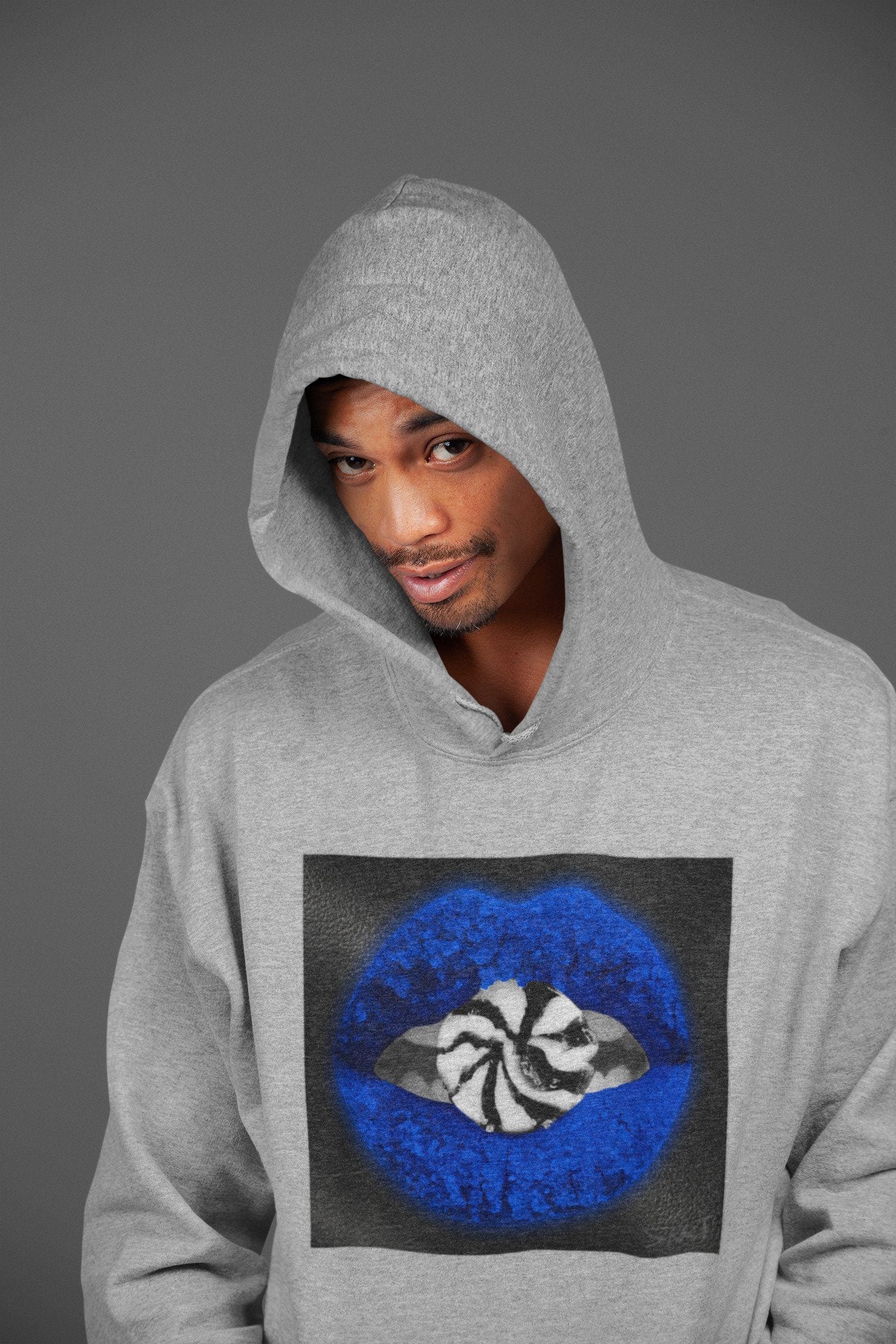 Lips Candy Unisex Tops - Air Jordan 1 Royal Black