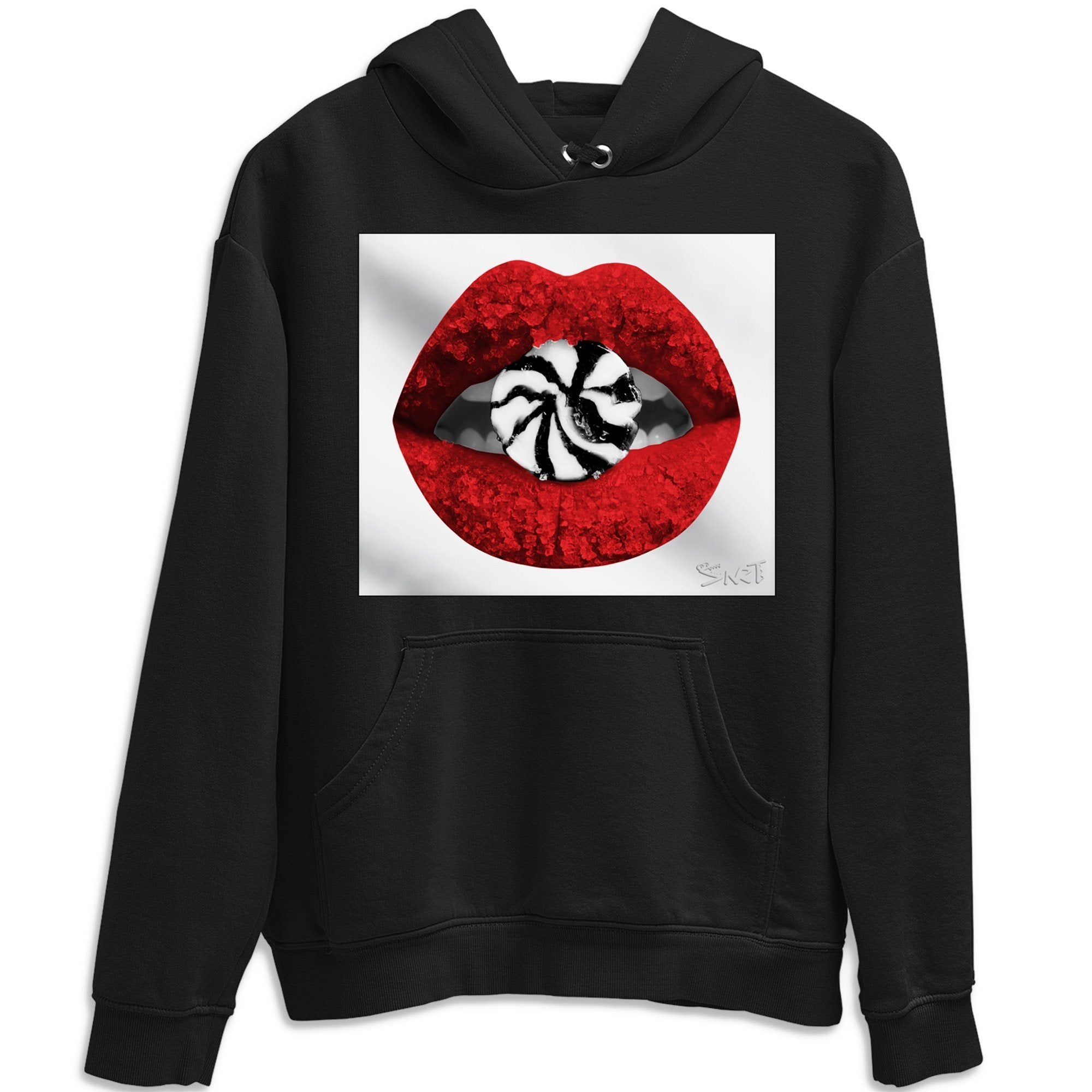 Lips Candy Unisex Tops - Air Jordan 1 Varsity Red