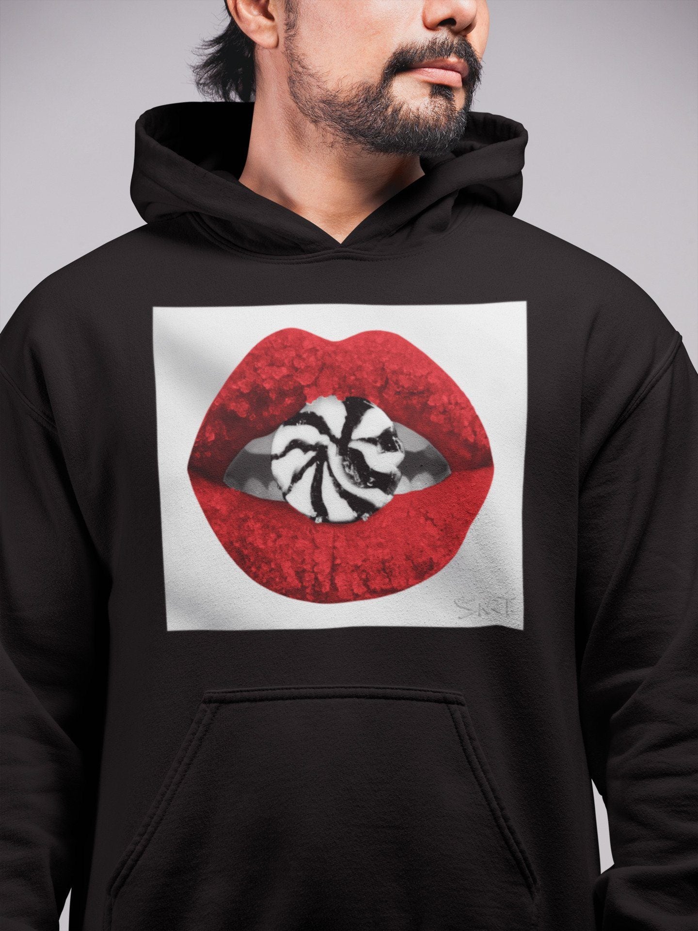 Lips Candy Unisex Tops - Air Jordan 1 Varsity Red