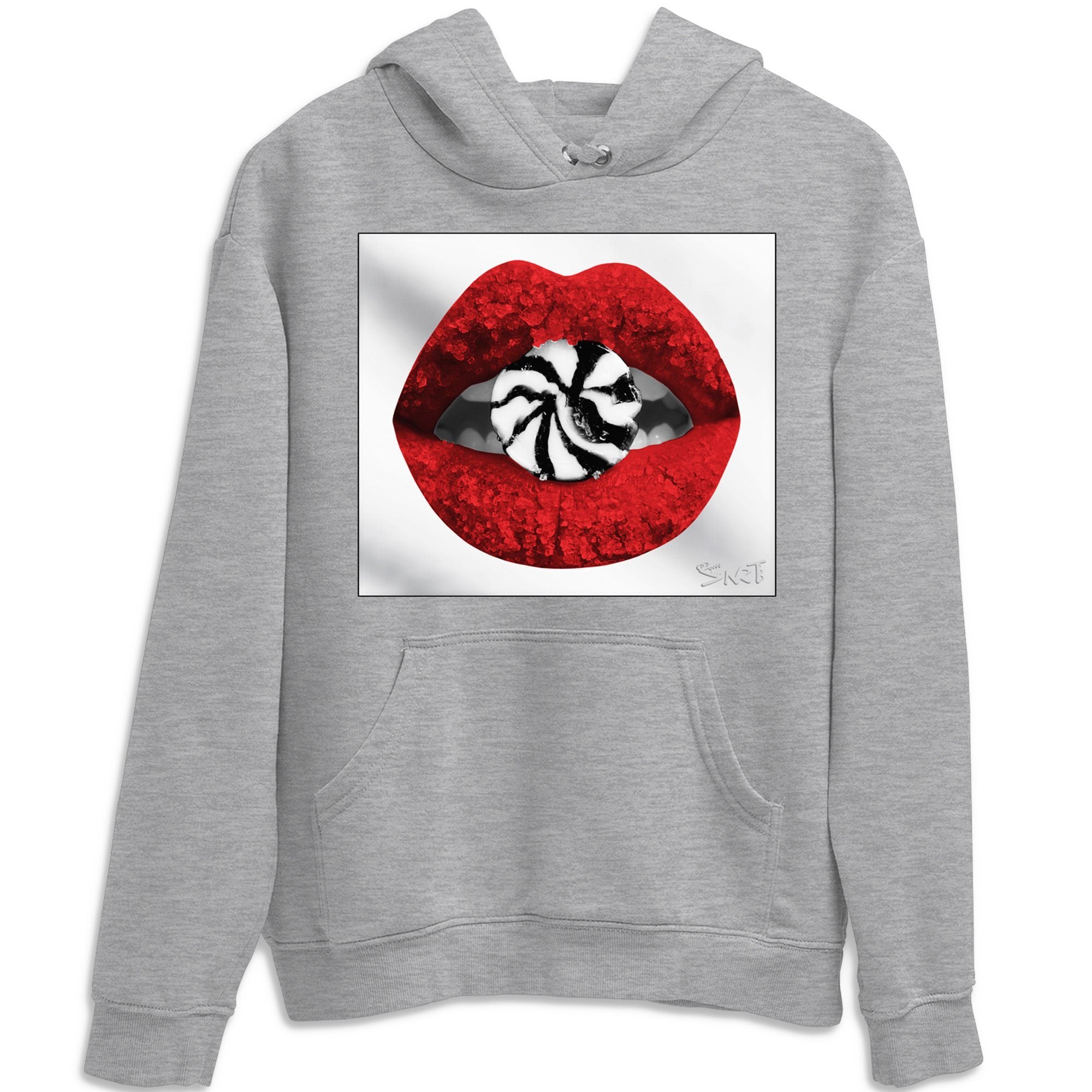 Lips Candy Unisex Tops - Air Jordan 1 Varsity Red