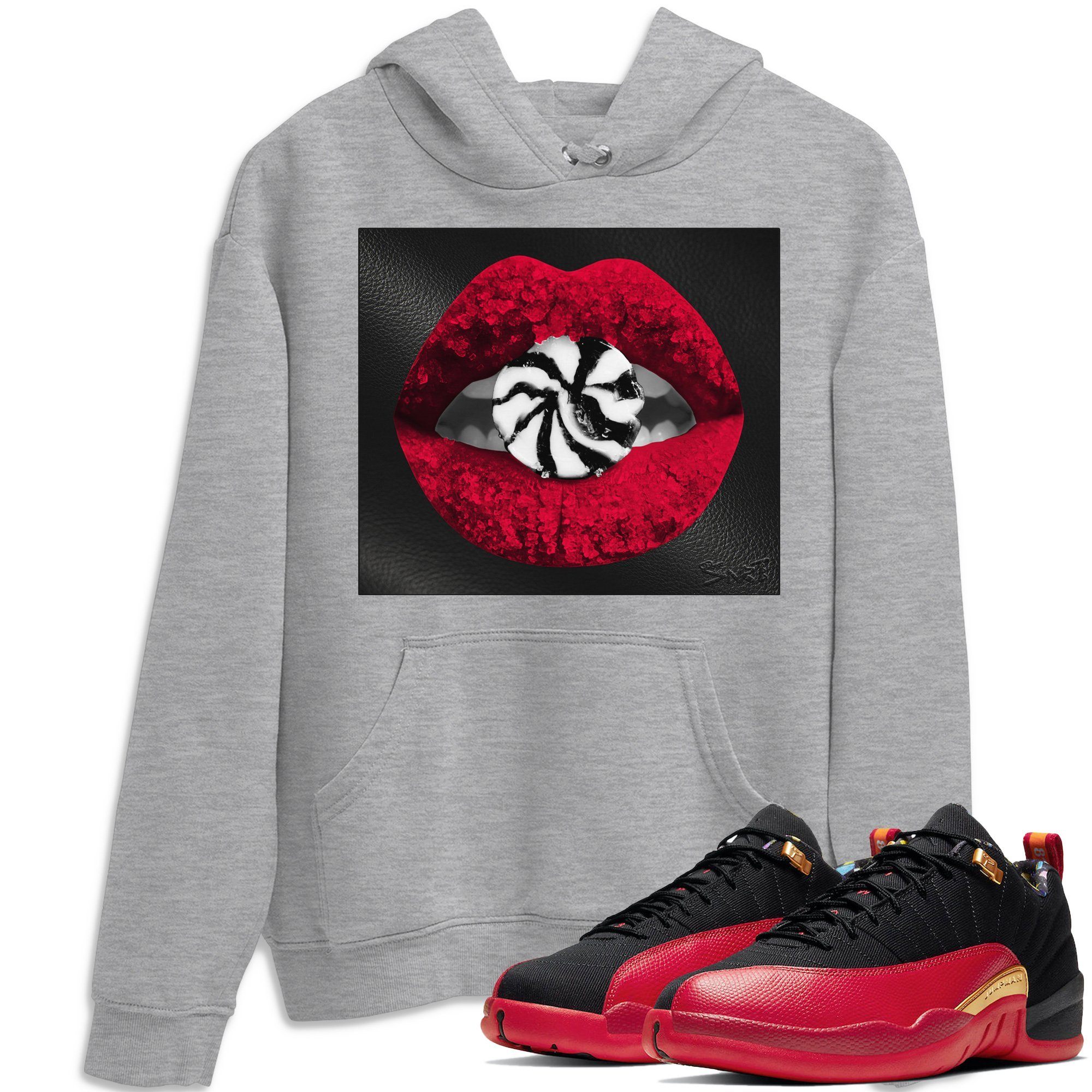 Lips Candy Unisex Tops - Air Jordan 12 Super Bowl