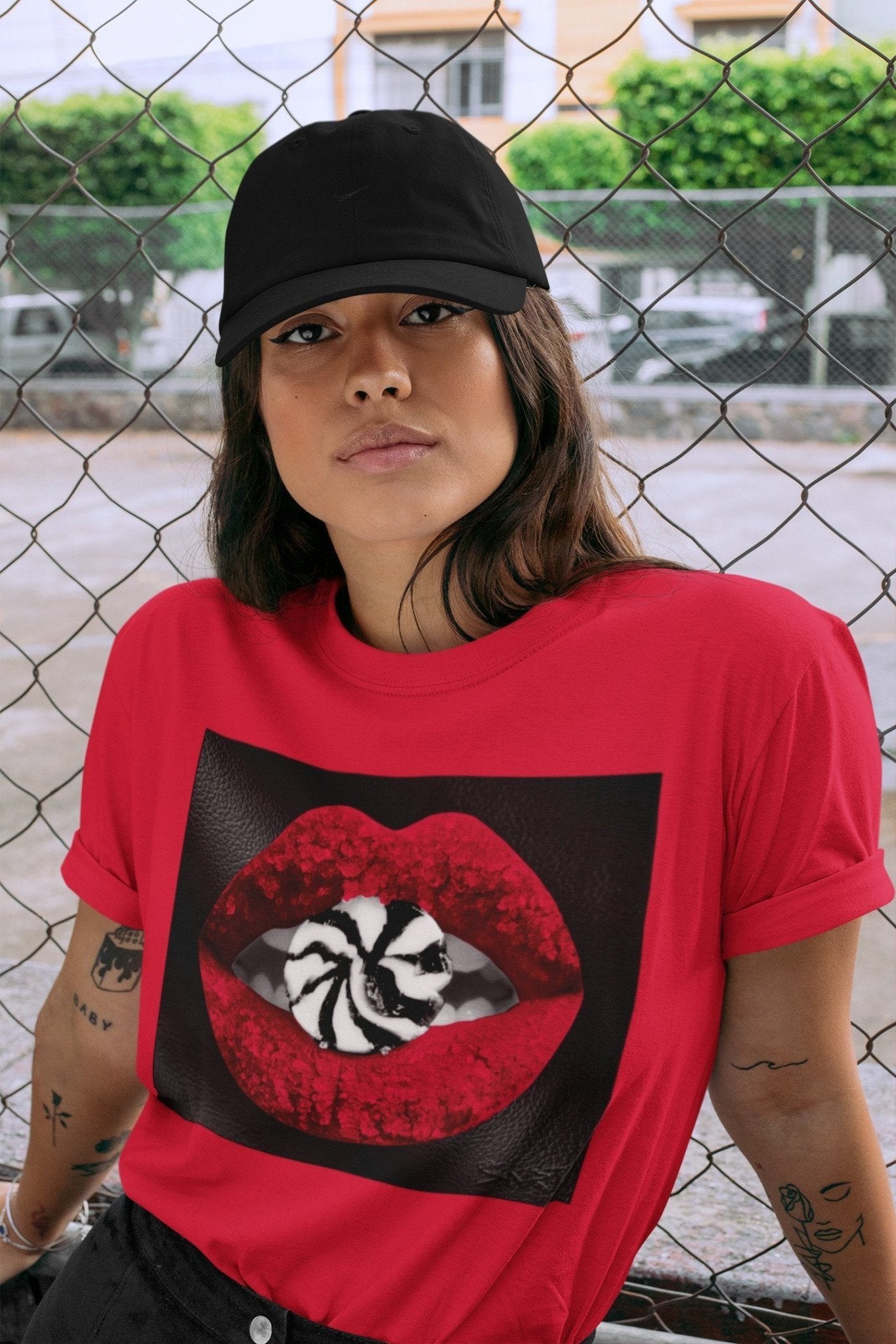 Lips Candy Unisex Tops - Air Jordan 12 Super Bowl