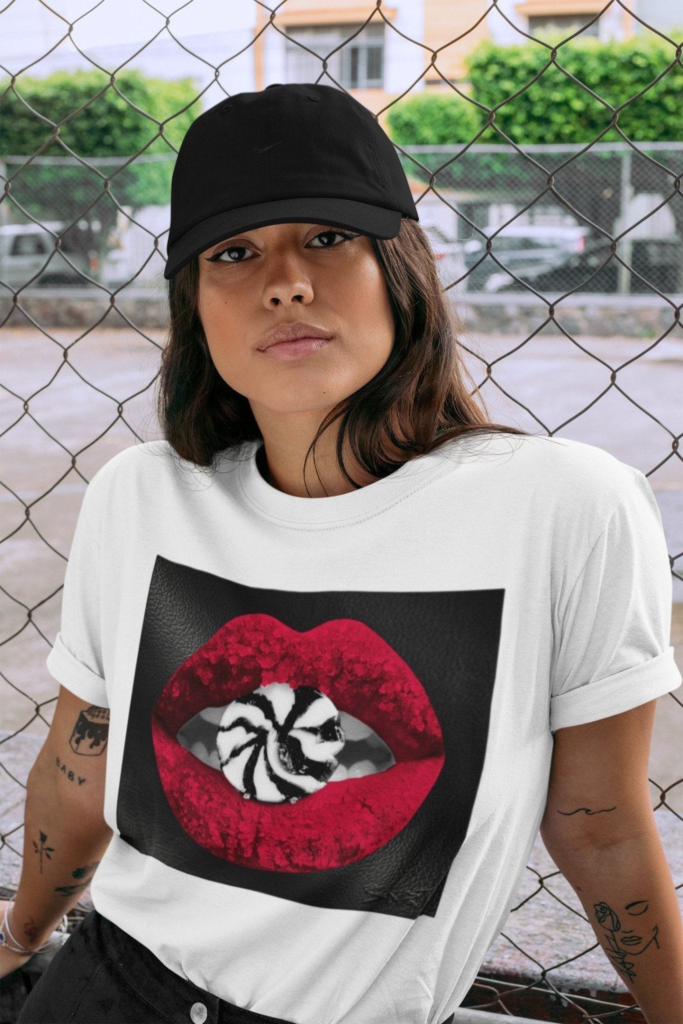 Lips Candy Unisex Tops - Air Jordan 12 Super Bowl