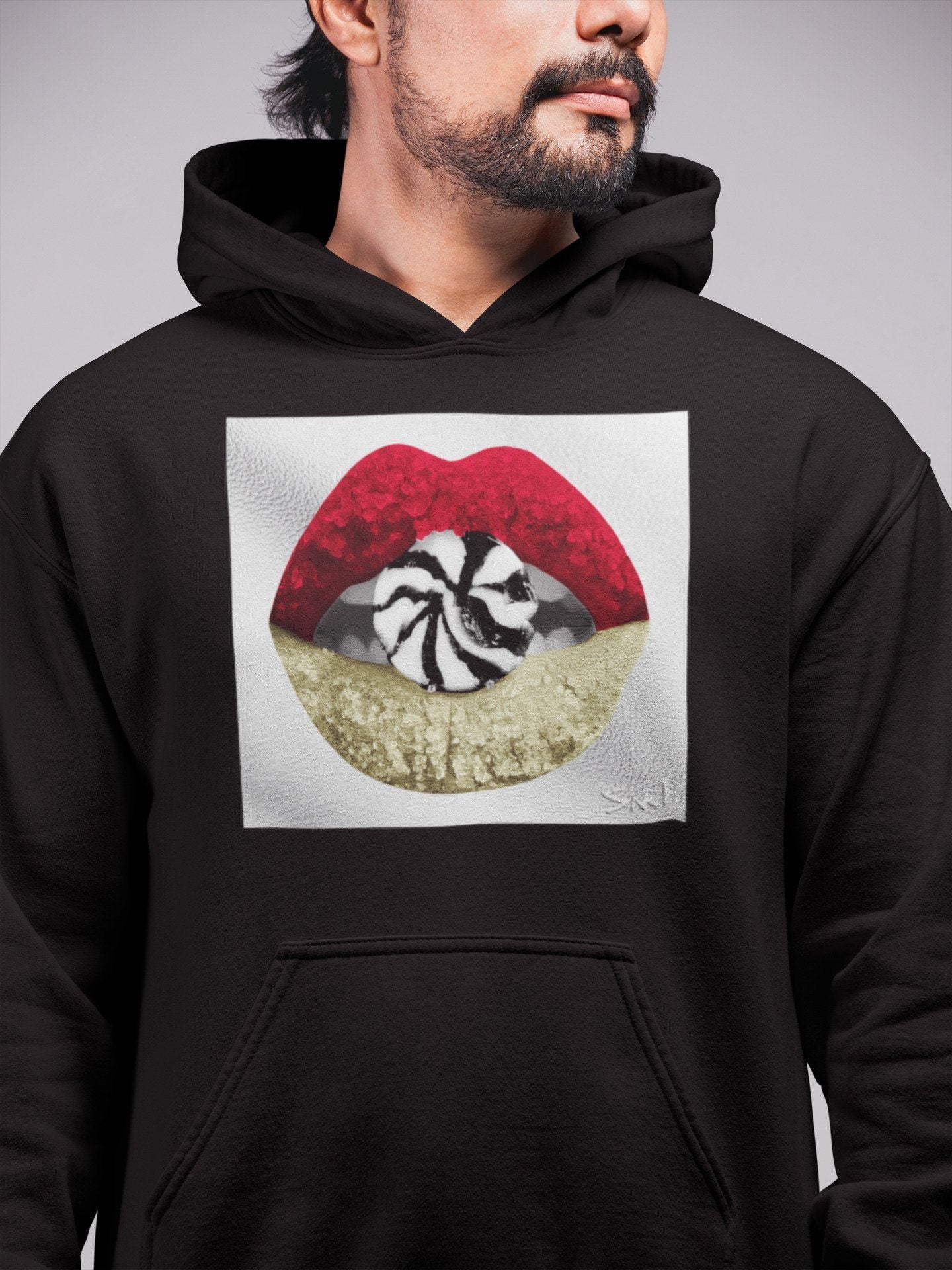 Lips Candy Unisex Tops - Air Jordan 2 OFF-WHITE Varsity Red