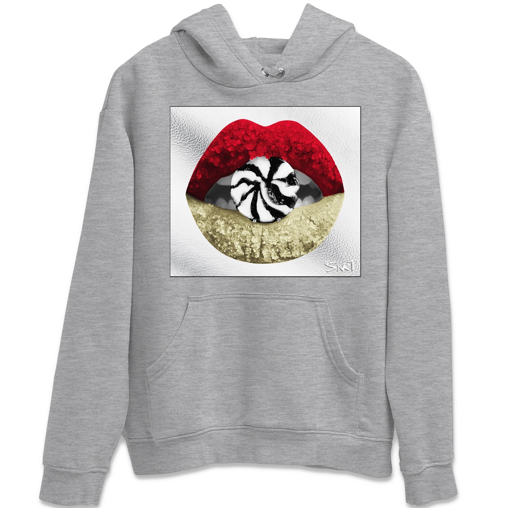 Lips Candy Unisex Tops - Air Jordan 2 OFF-WHITE Varsity Red