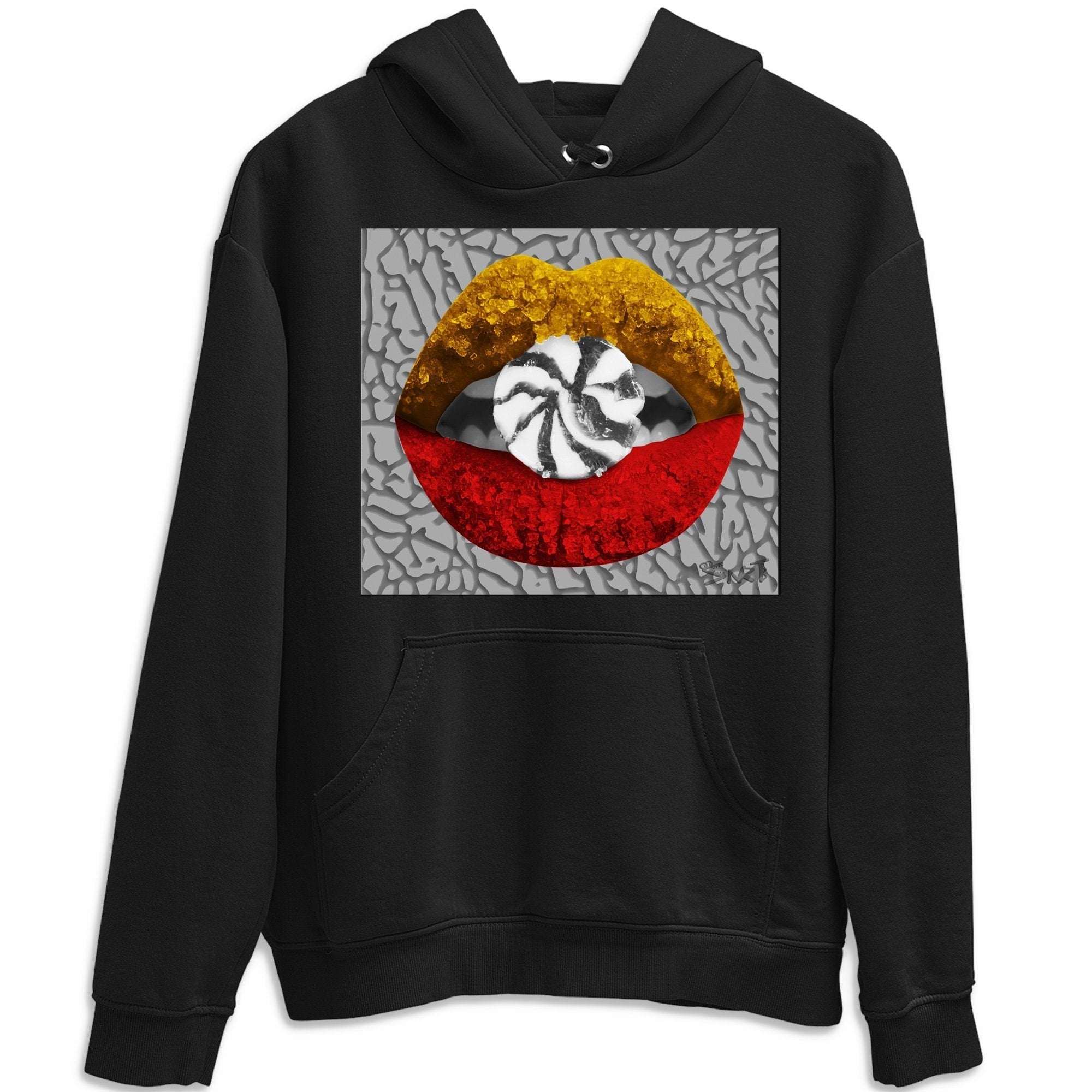 Lips Candy Unisex Tops - Air Jordan 3 Cool Grey
